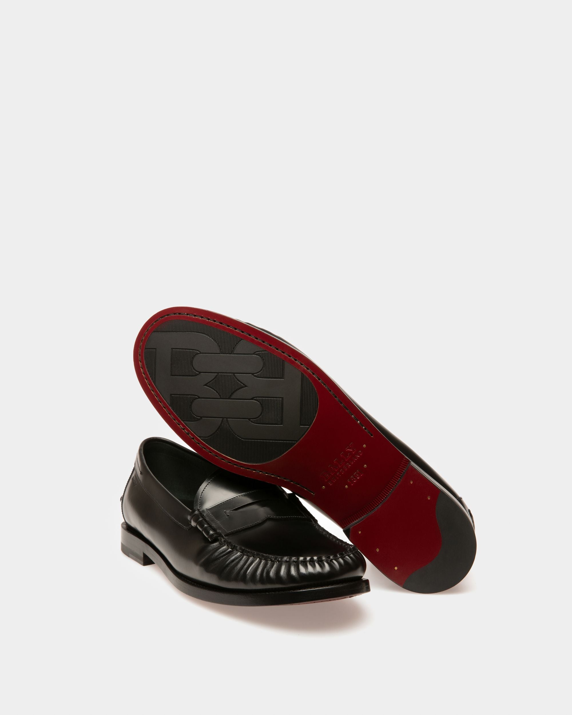 Coelo Mocassini In Pelle Nera - Uomo - Bally - 04