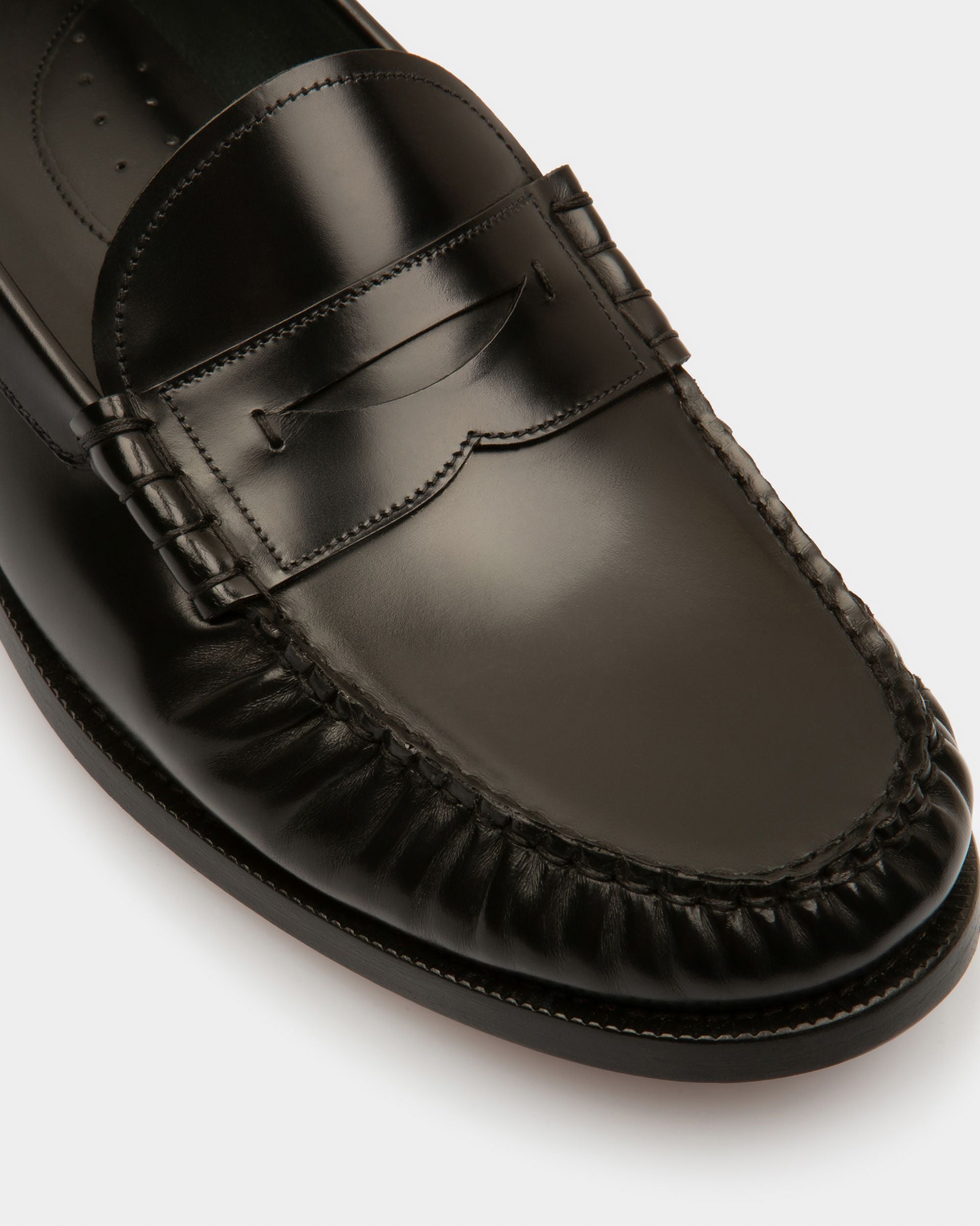 Coelo Mocassini In Pelle Nera - Uomo - Bally - 05