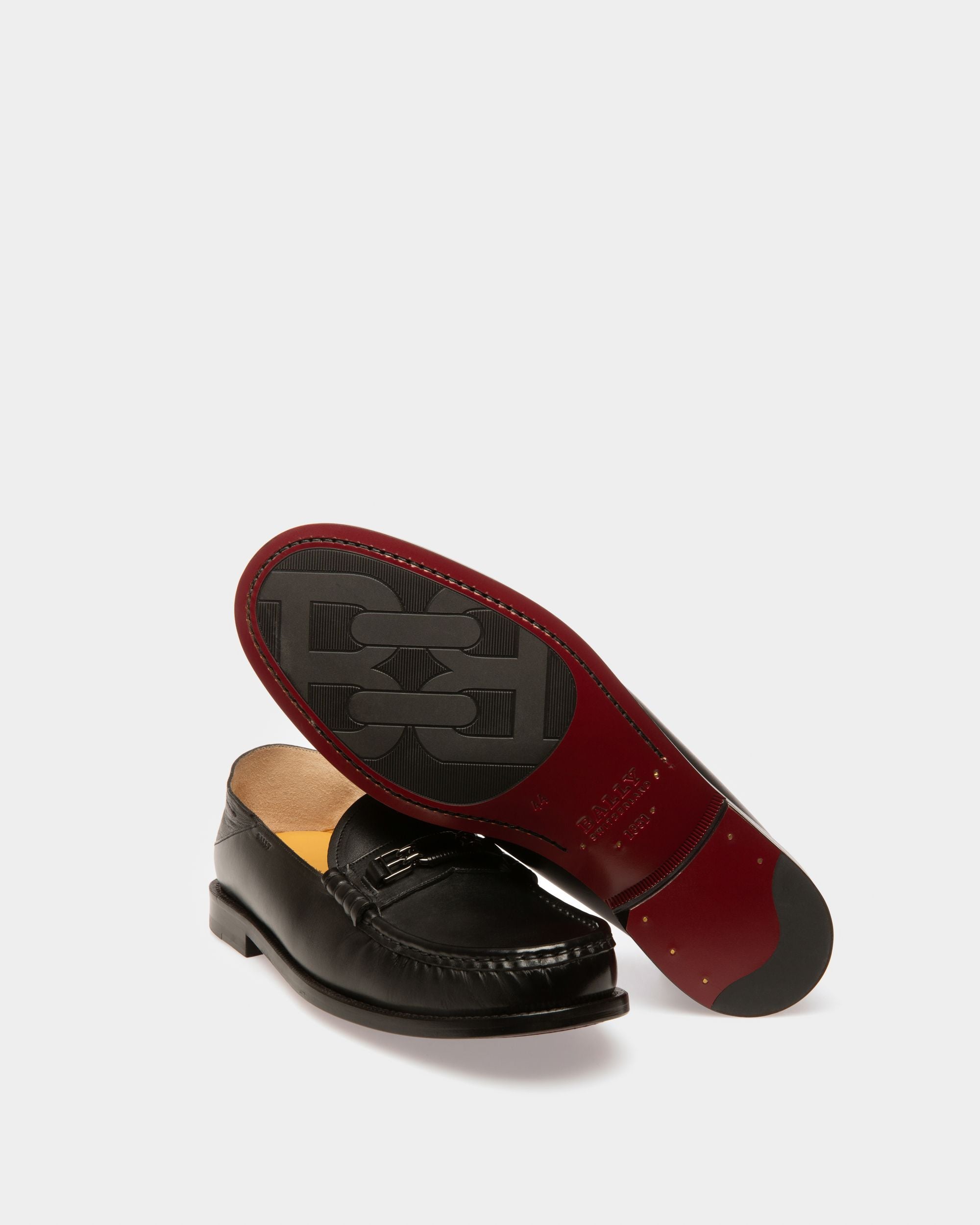 Coriano Mocassini In Pelle Nera - Uomo - Bally - 04