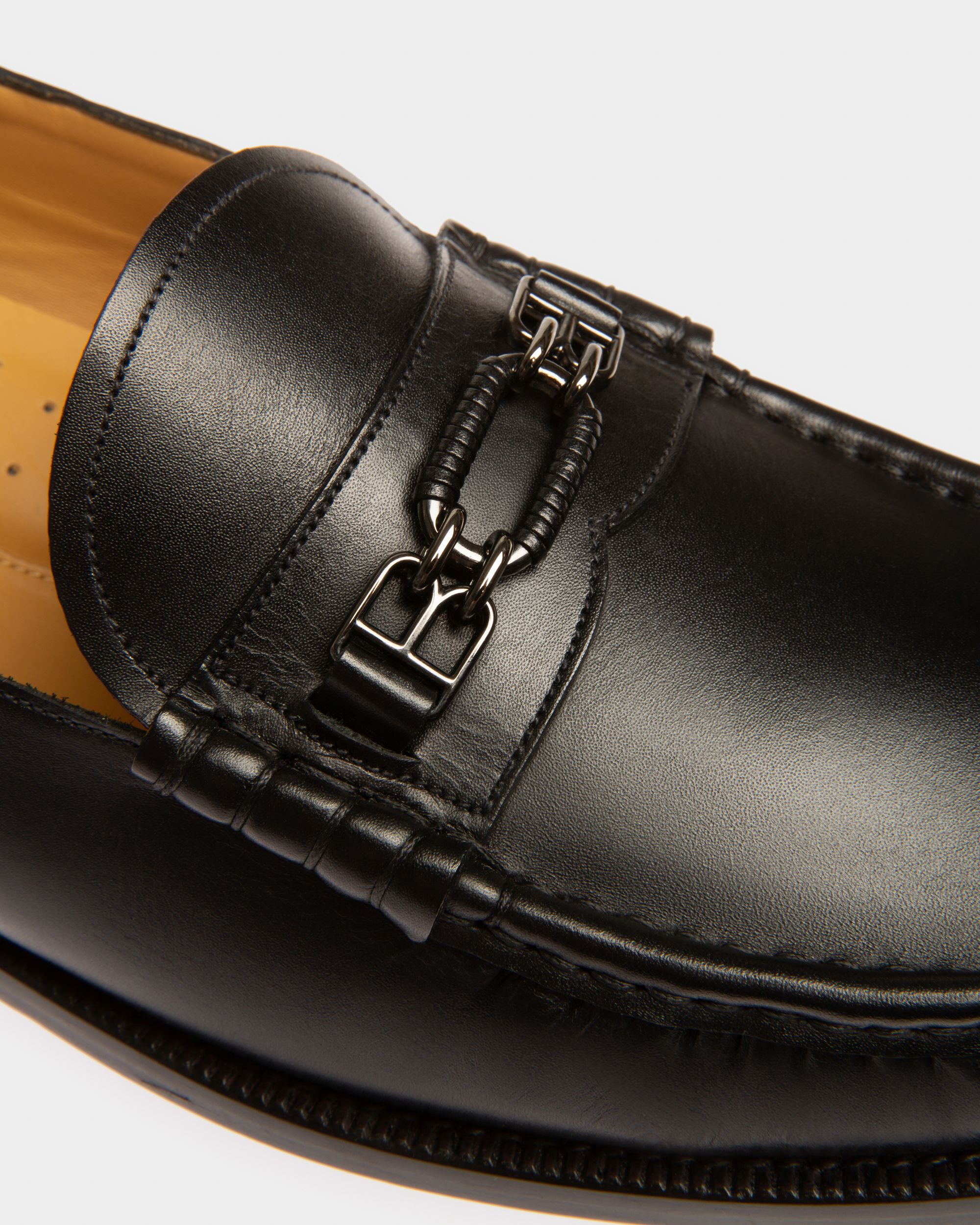 Coriano Mocassini In Pelle Nera - Uomo - Bally - 05