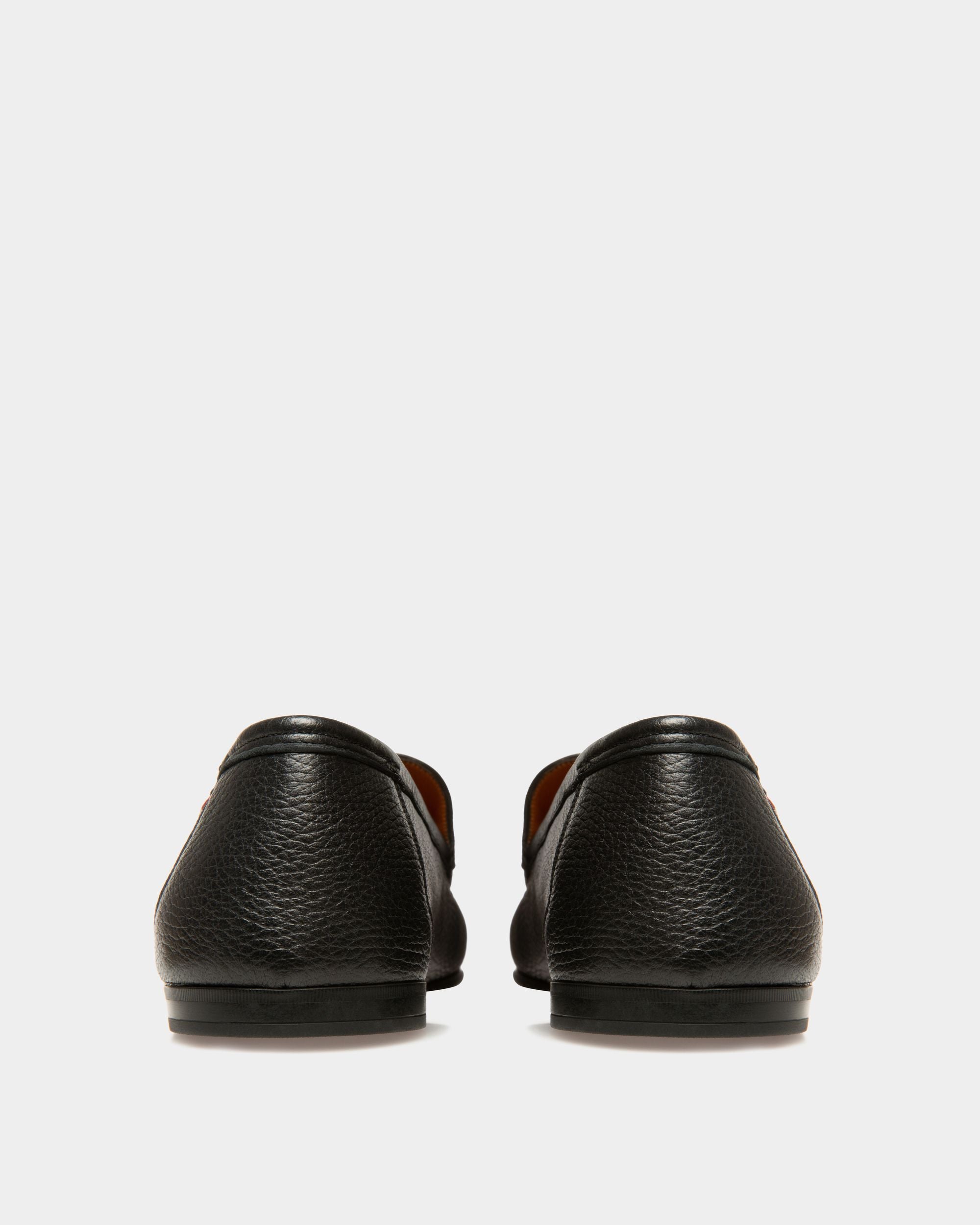 Mocassino In Pelle Granata Nera - Uomo - Bally - 04