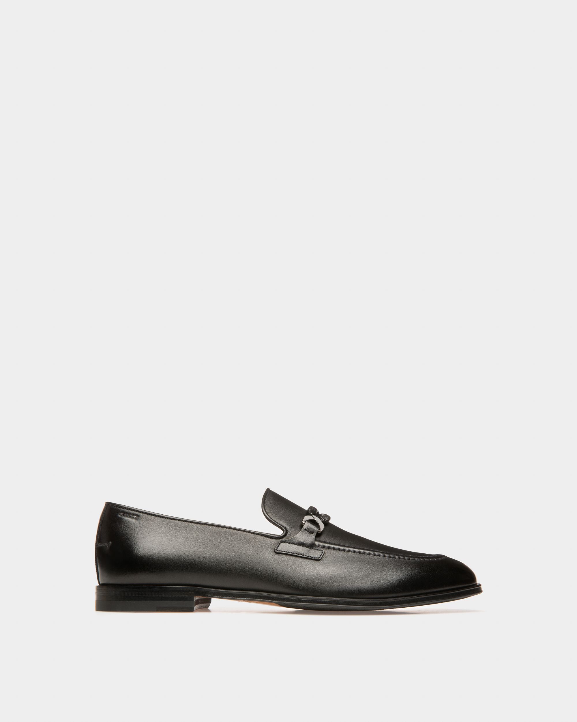 Wernof Mocassini In Pelle Nera - Uomo - Bally - 01
