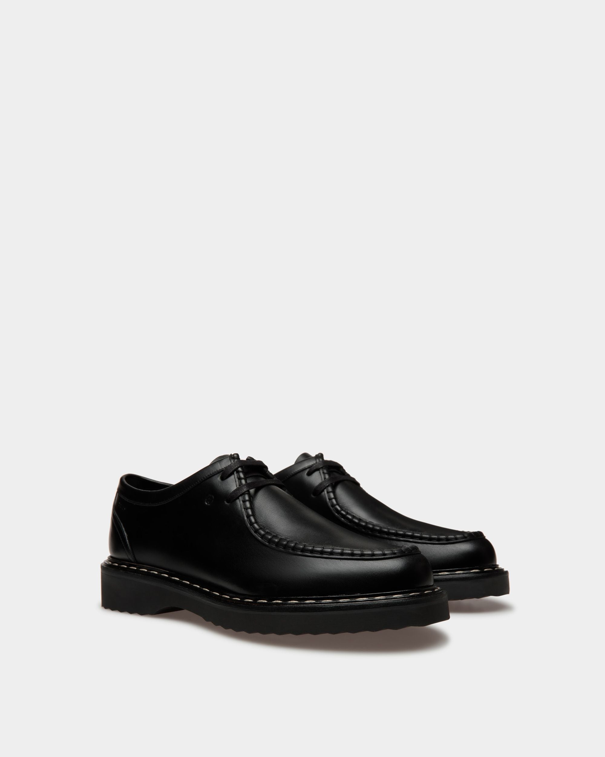 Scarpa Derby Neasden In Pelle Nera - Uomo - Bally - 03