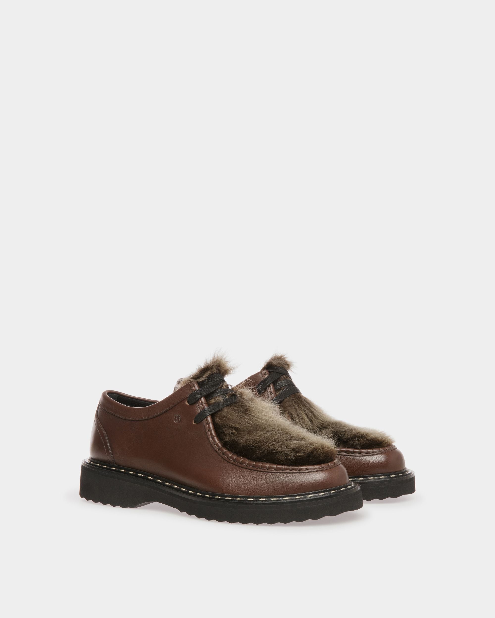Scarpa Derby Neasden In Pelle Marrone - Uomo - Bally - 02