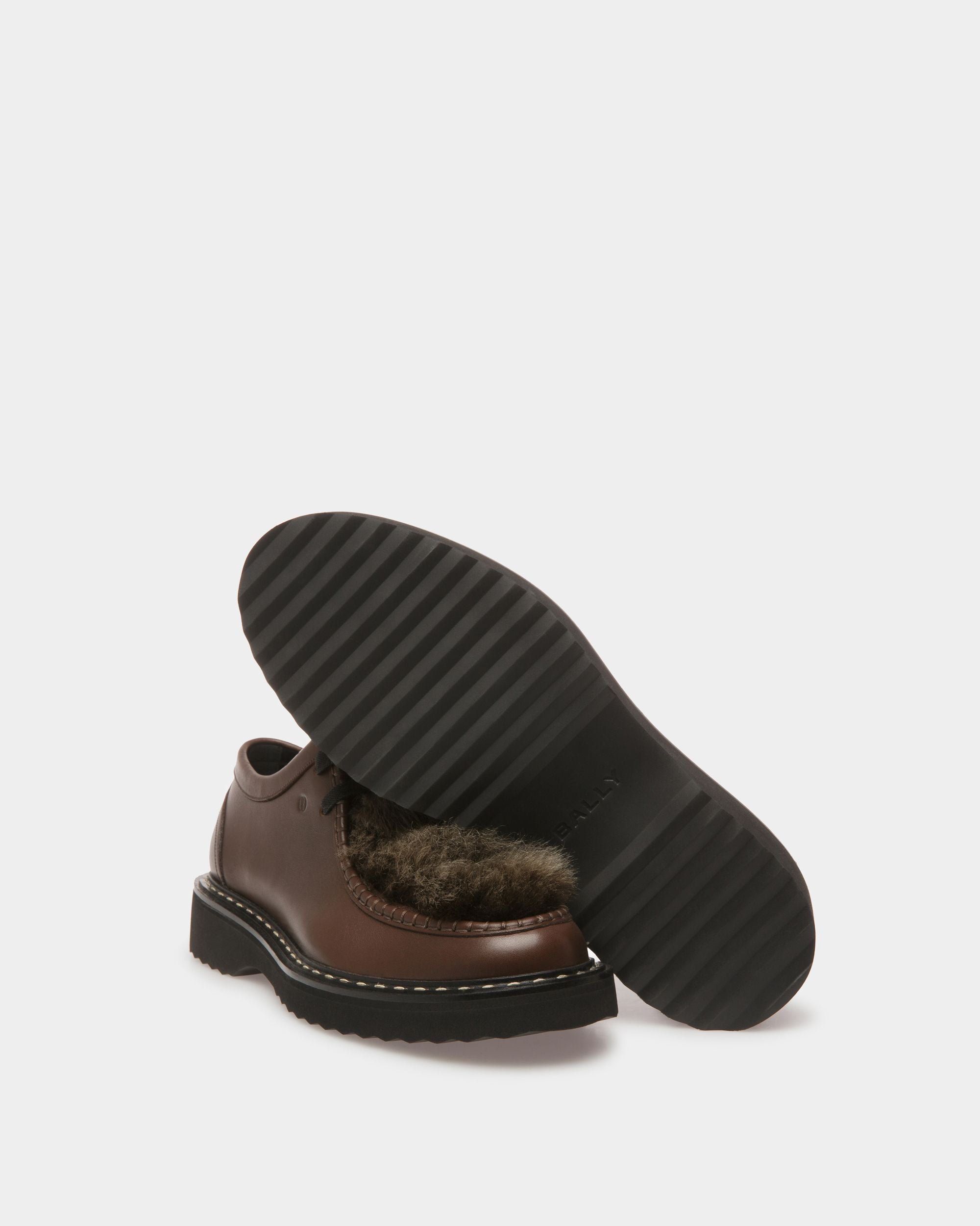 Scarpa Derby Neasden In Pelle Marrone - Uomo - Bally - 04