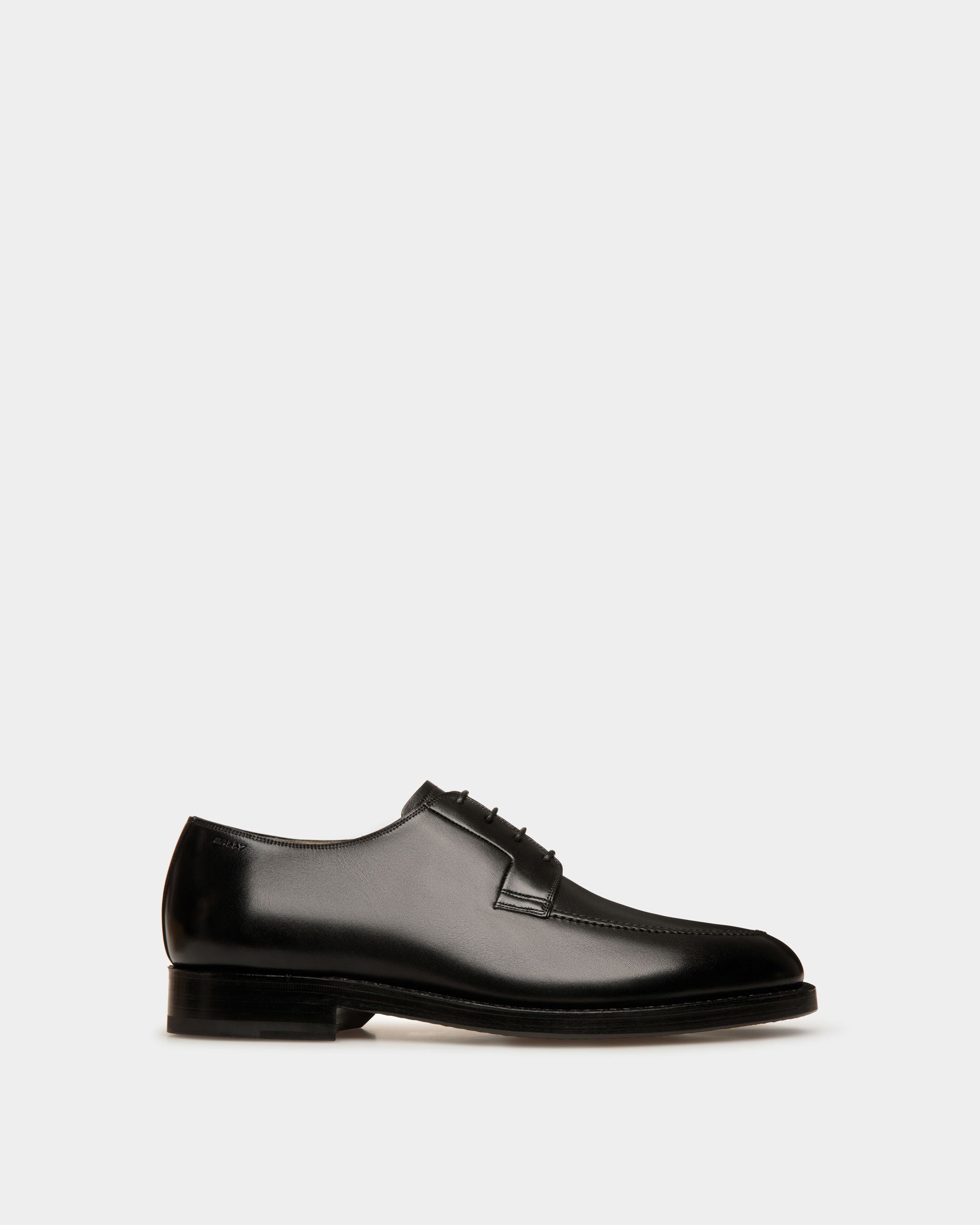 Scarpa Derby Schoenen In Pelle Nera - Uomo - Bally - 01