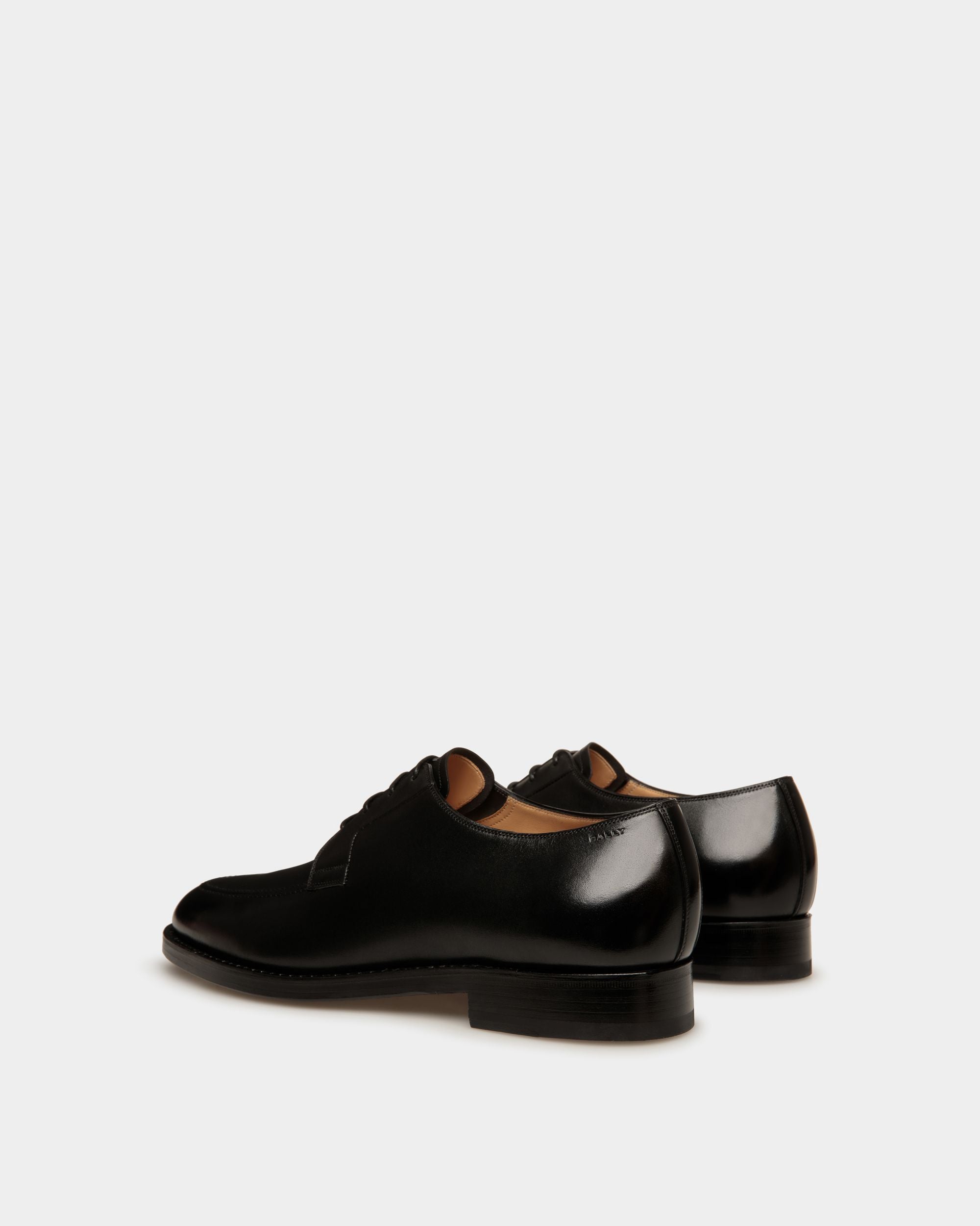 Scarpa Derby Schoenen In Pelle Nera - Uomo - Bally - 03