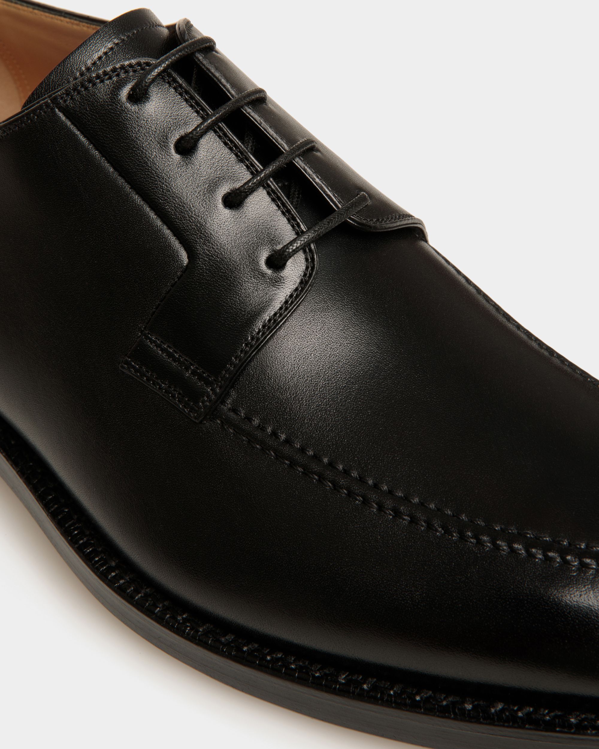 Scarpa Derby Schoenen In Pelle Nera - Uomo - Bally - 04