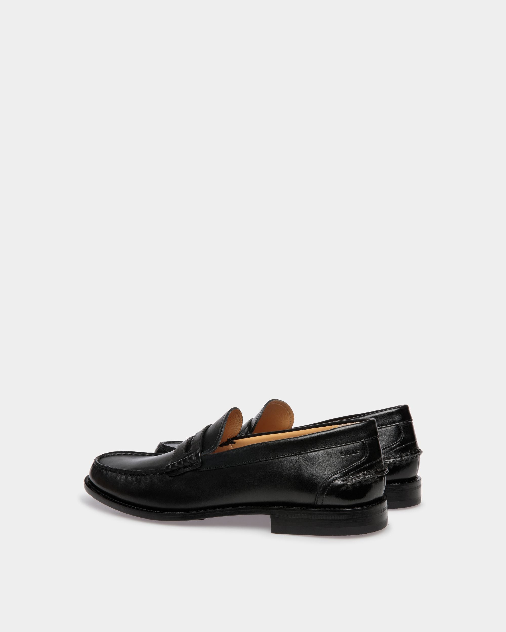 Mocassino Oregon In Pelle Nera - Uomo - Bally - 02