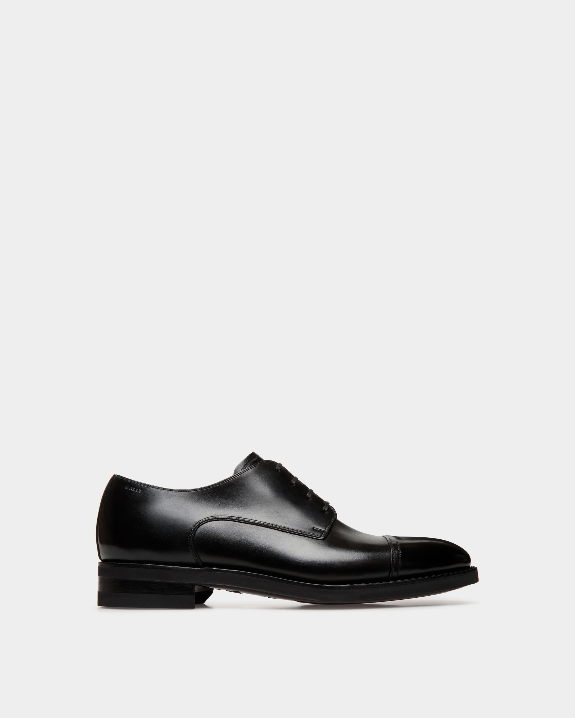 Derby Scribe Un In Pelle Nera - Uomo - Bally - 01
