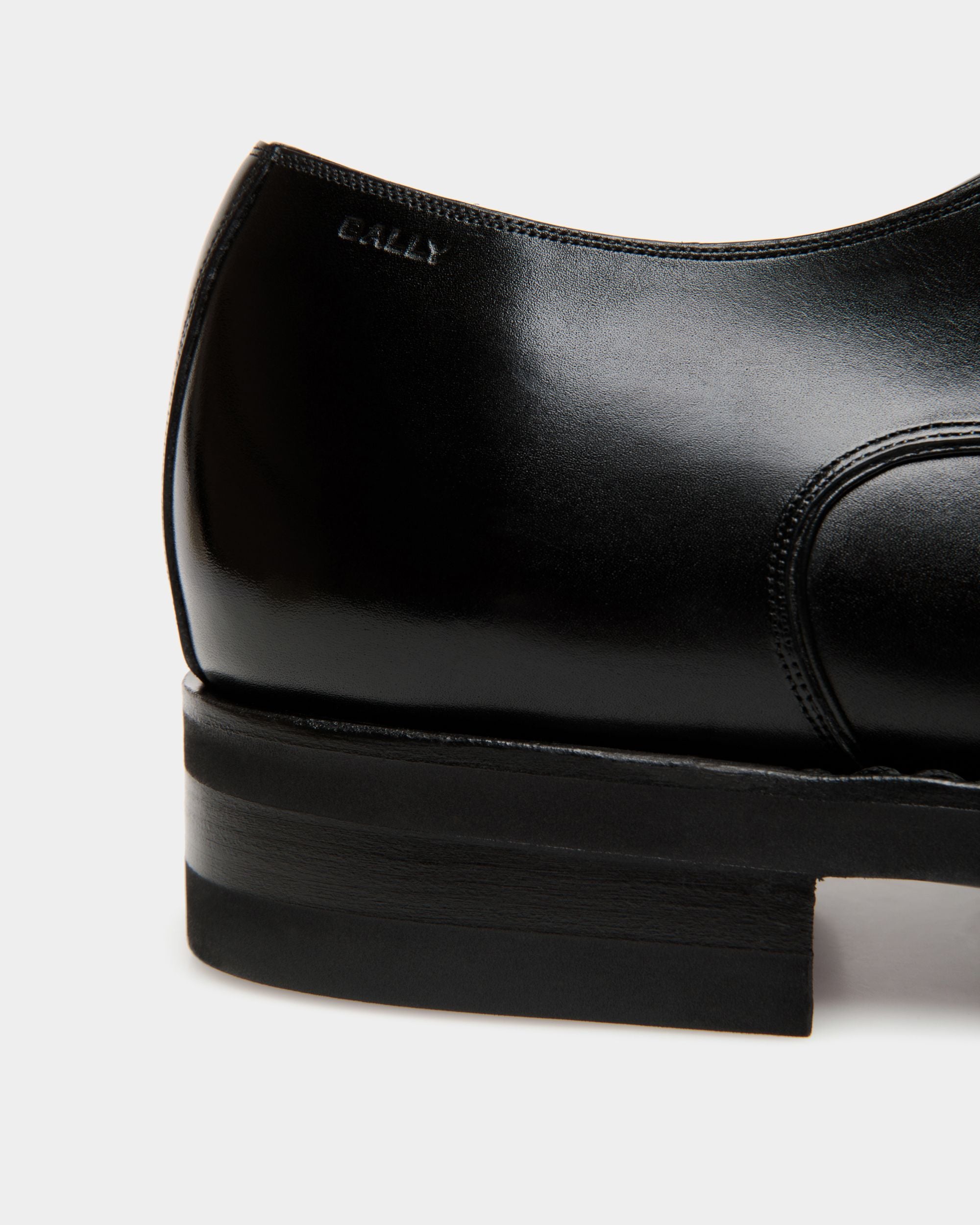 Derby Scribe Un In Pelle Nera - Uomo - Bally - 06