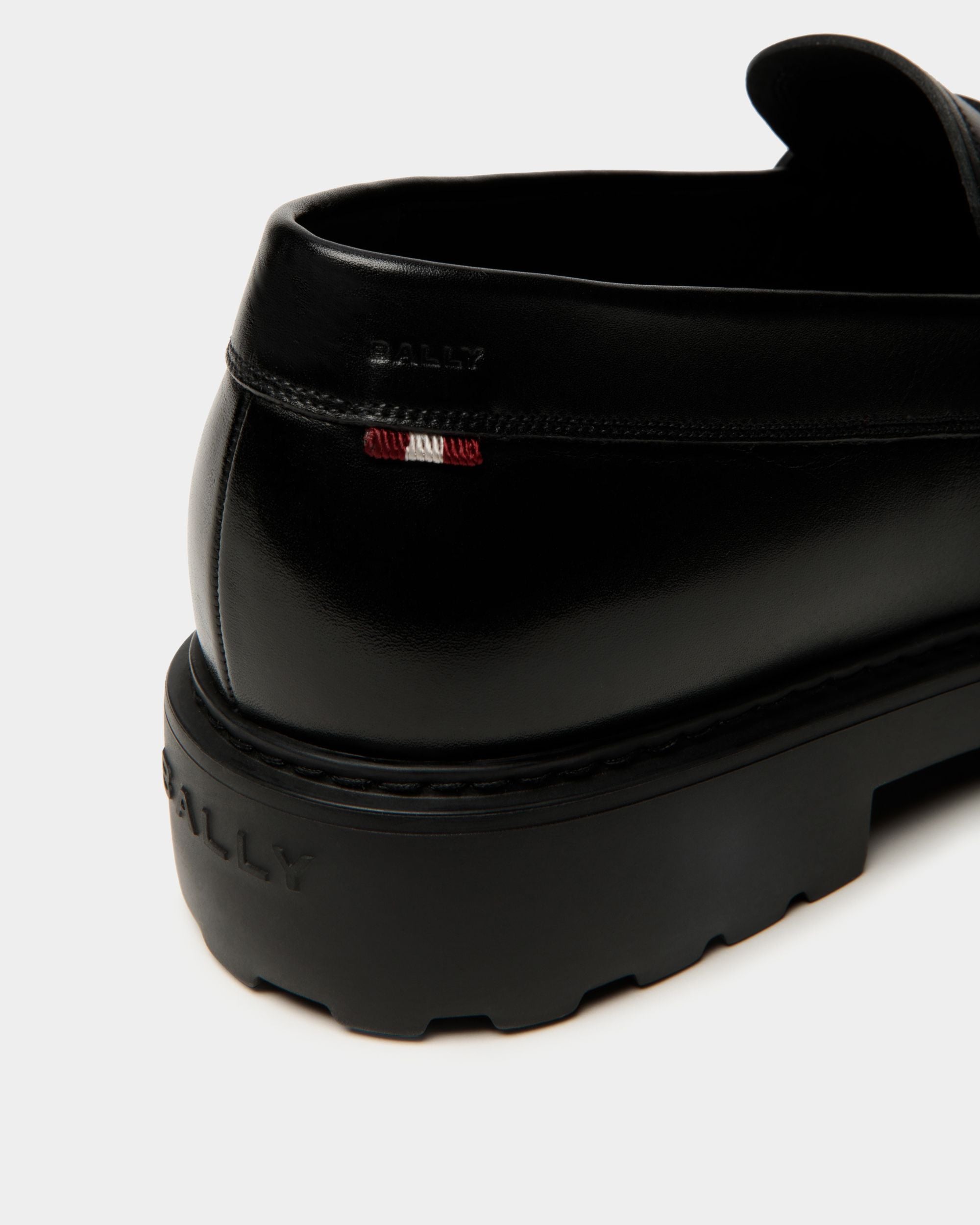 Mocassino Gusto In Pelle Nera - Uomo - Bally - 04