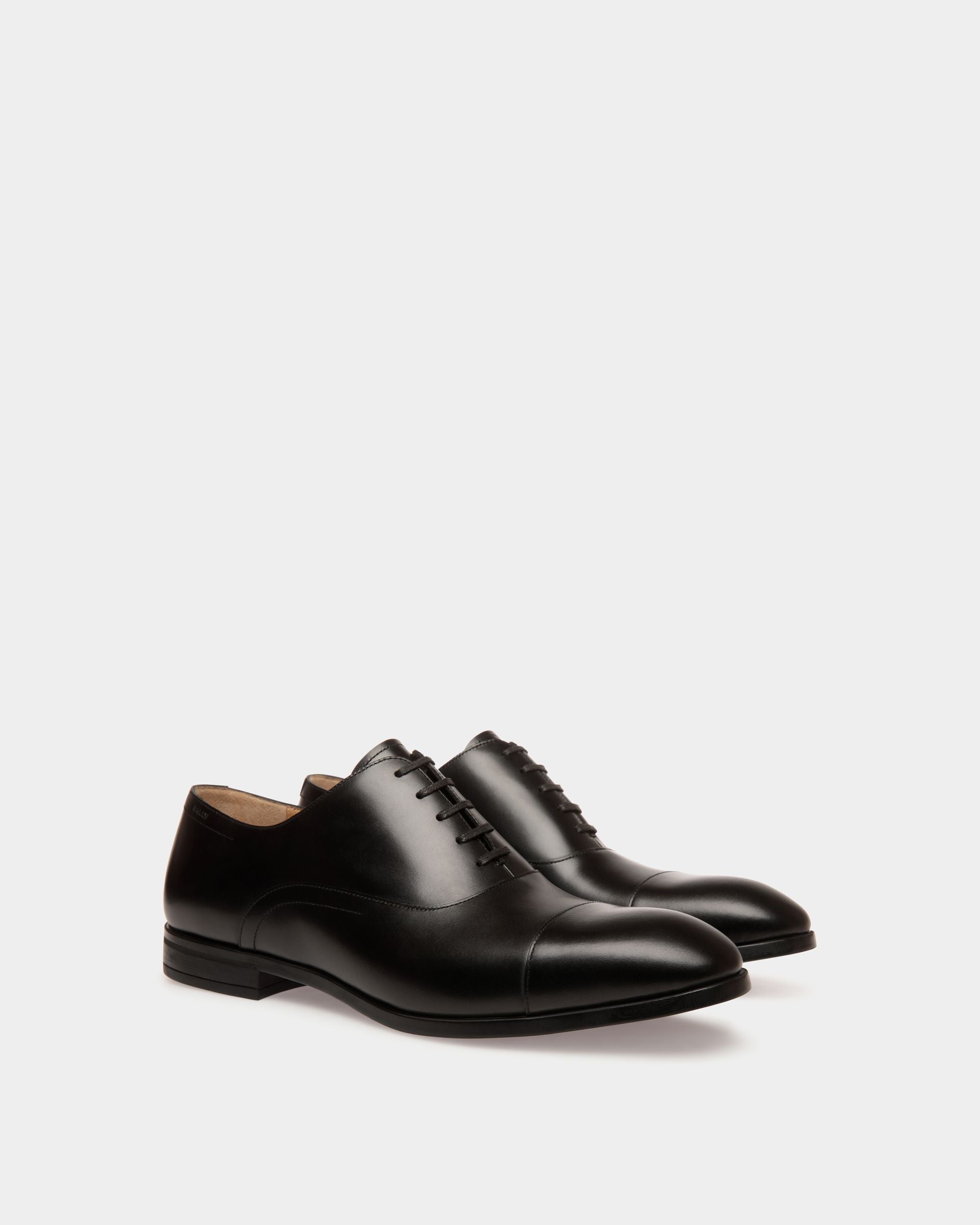 Oxford In Black  Leather - Uomo - Bally - 02