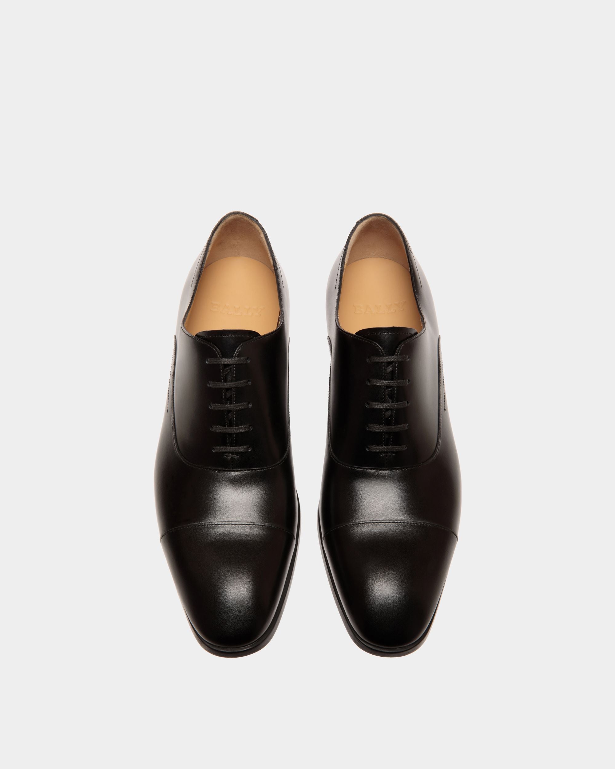 Oxford In Black  Leather - Uomo - Bally - 04