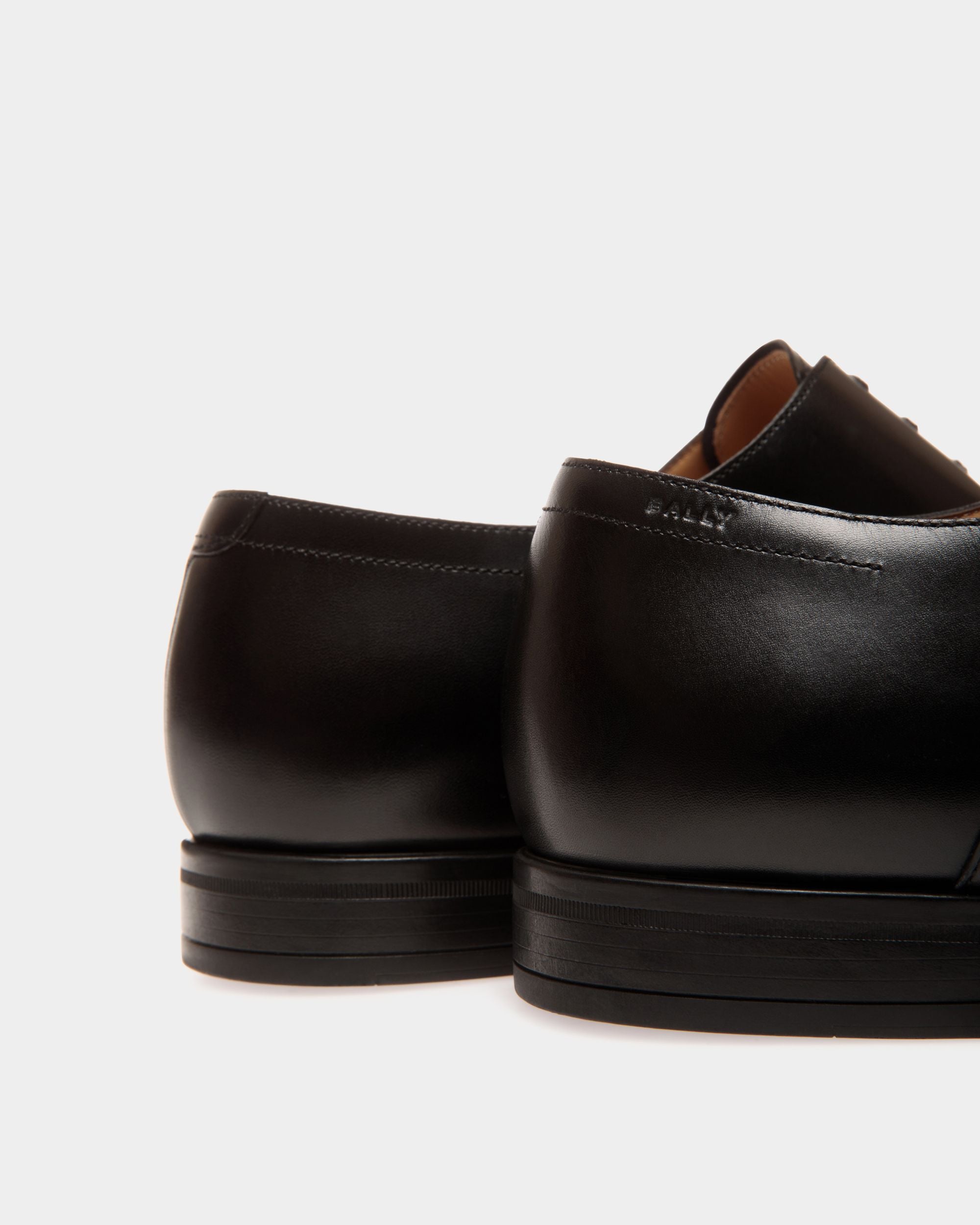 Oxford In Black  Leather - Uomo - Bally - 05