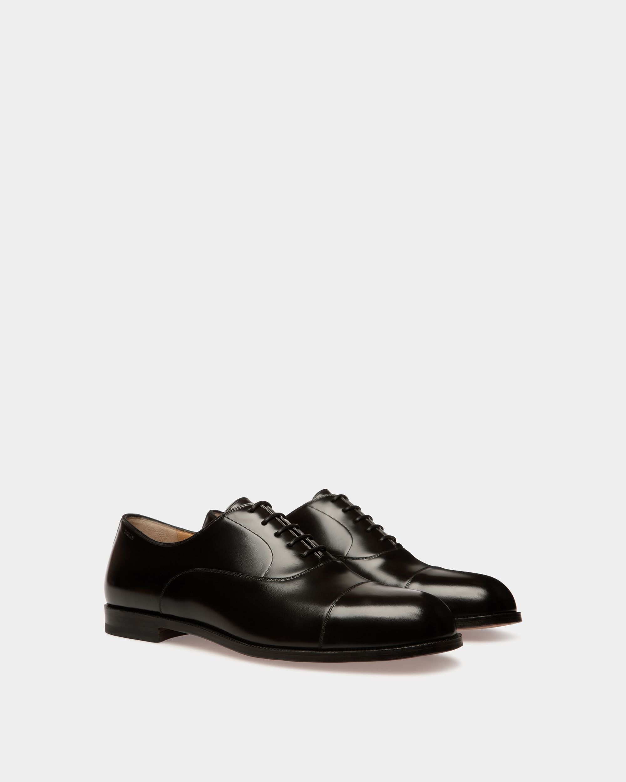 Scarpa Oxford Carl In Pelle Nera - Uomo - Bally - 03