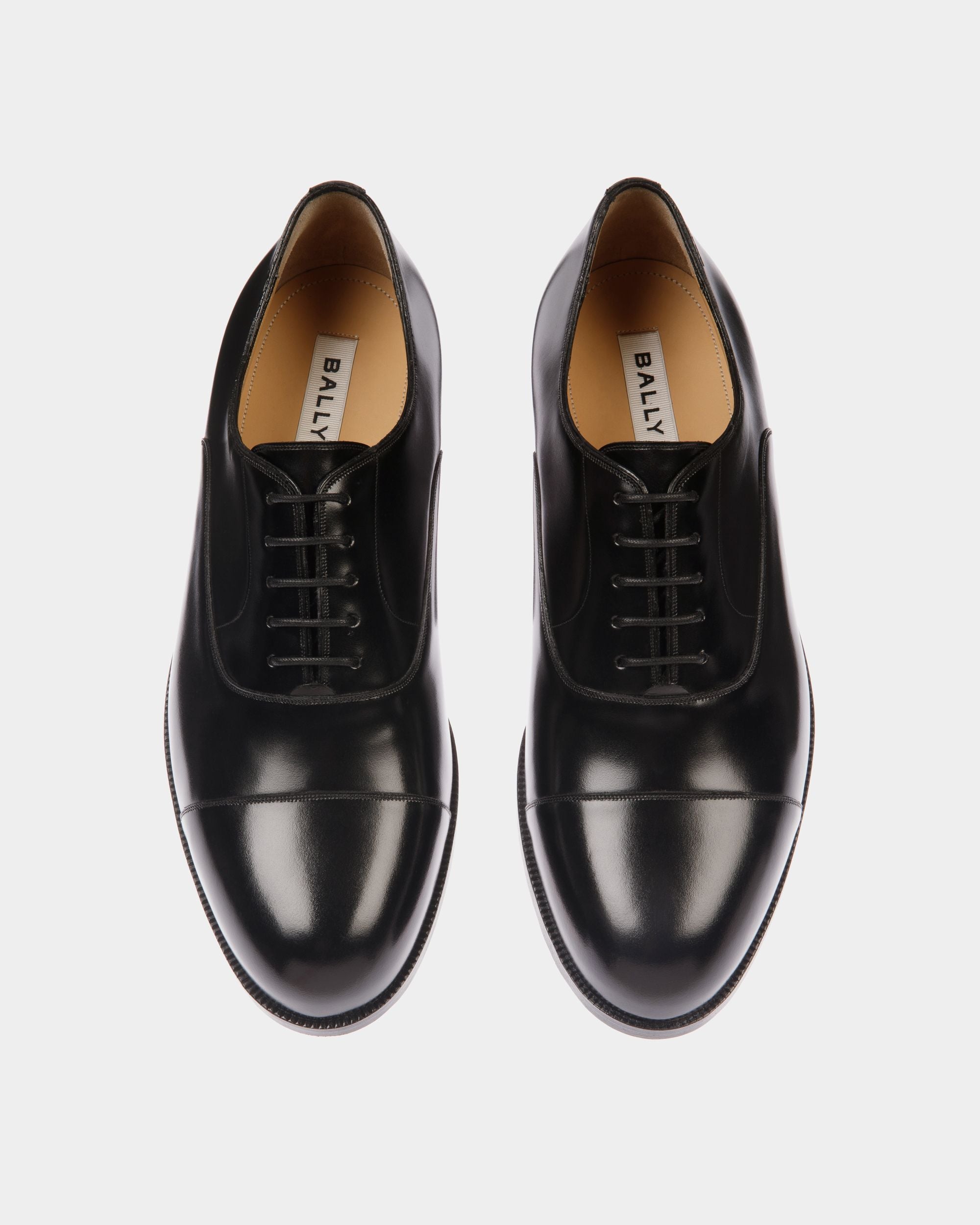 Scarpa Oxford Carl In Pelle Nera - Uomo - Bally - 05
