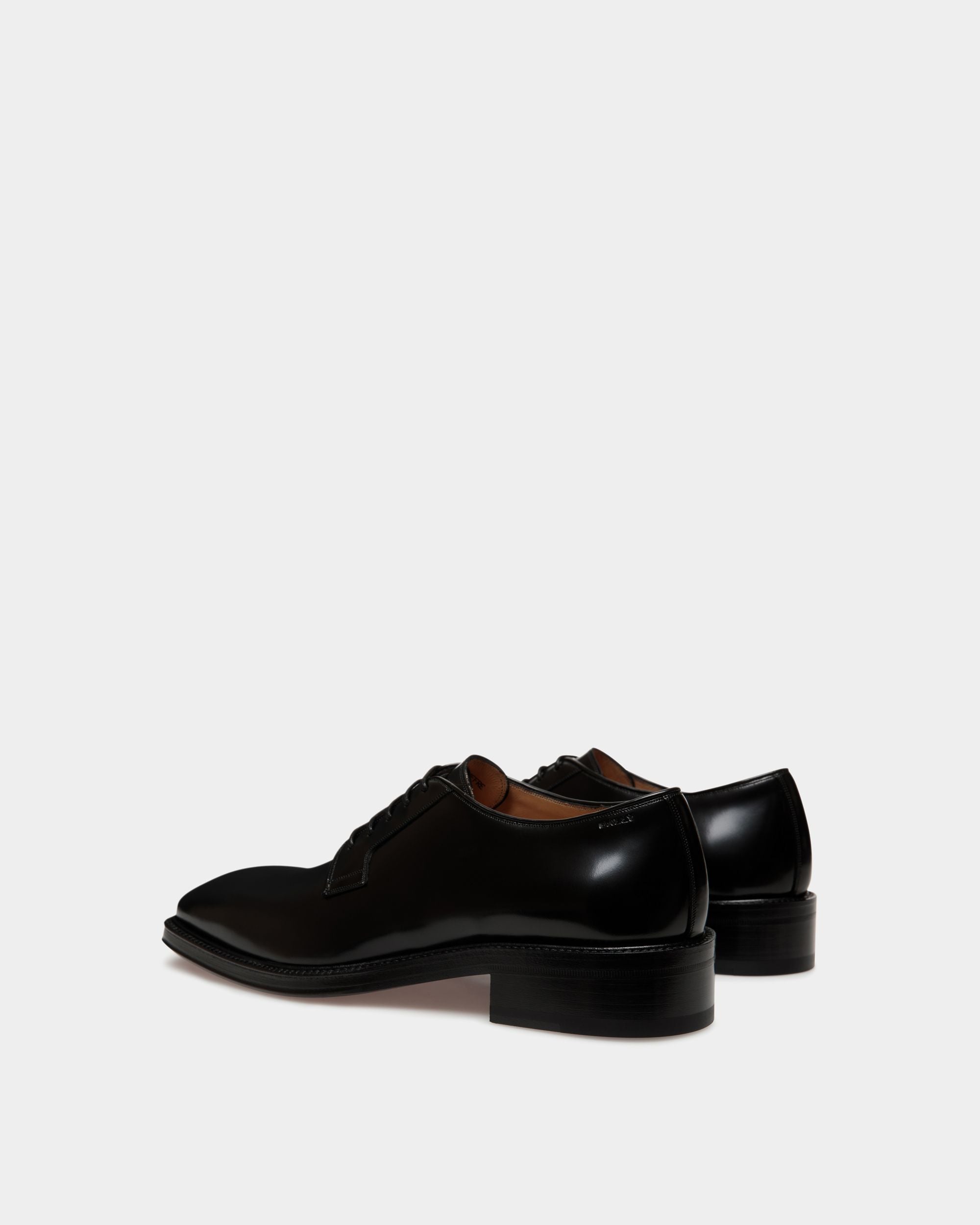 Derby Sockel In Pelle Nera - Uomo - Bally - 04