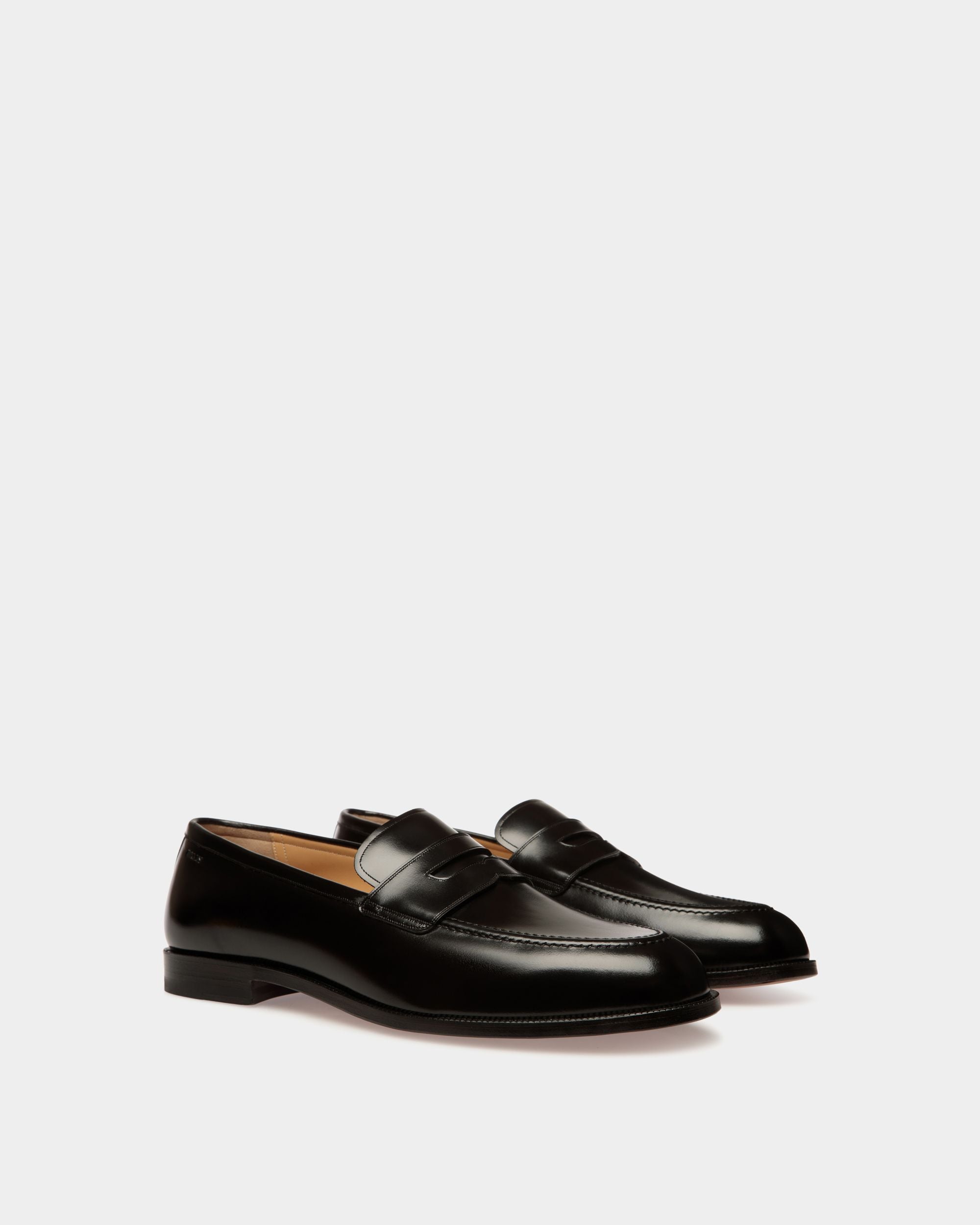 Mocassino Carl In Pelle Nera - Uomo - Bally - 02