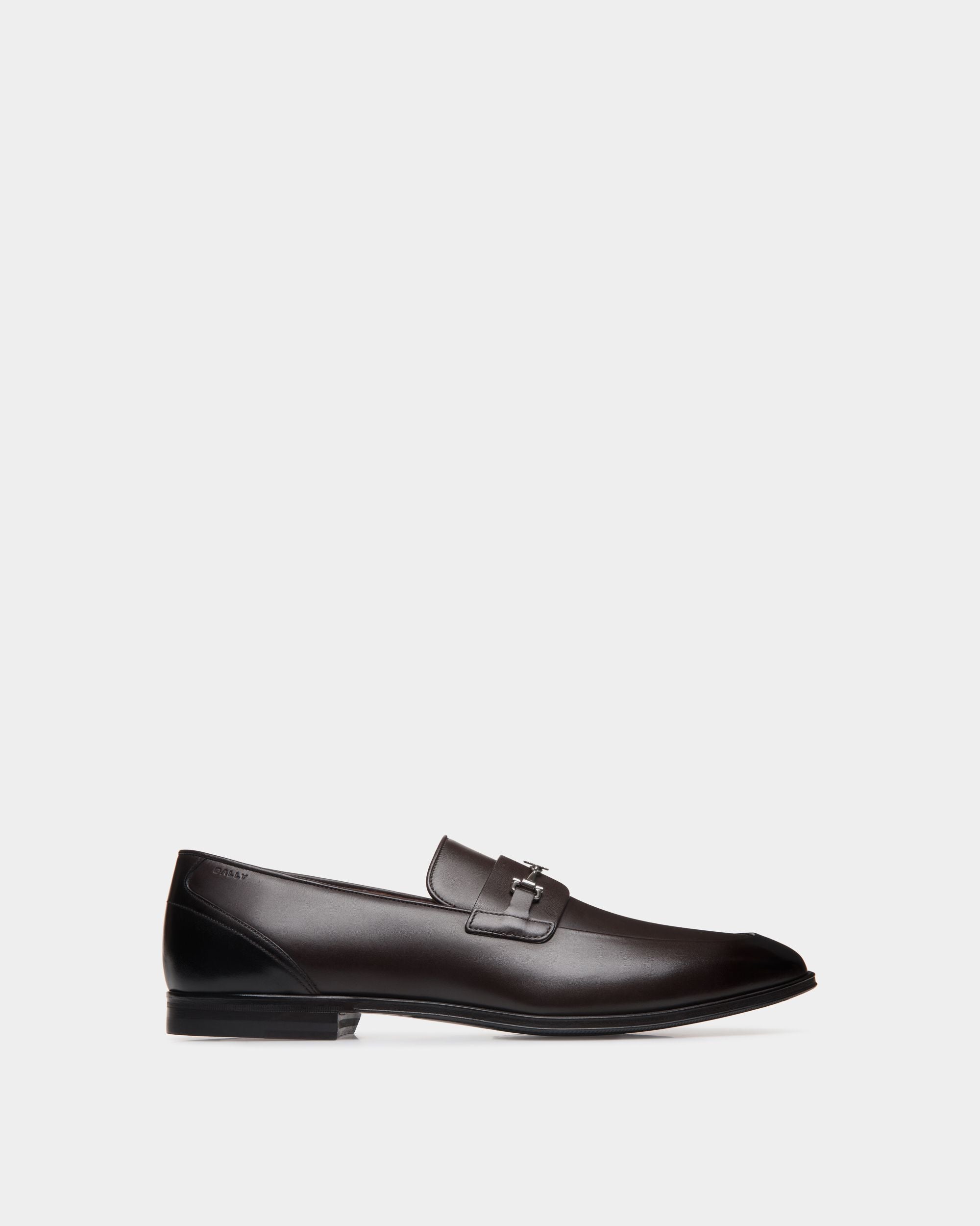 Mocassino Westminster In Pelle Color Ebano - Uomo - Bally - 01