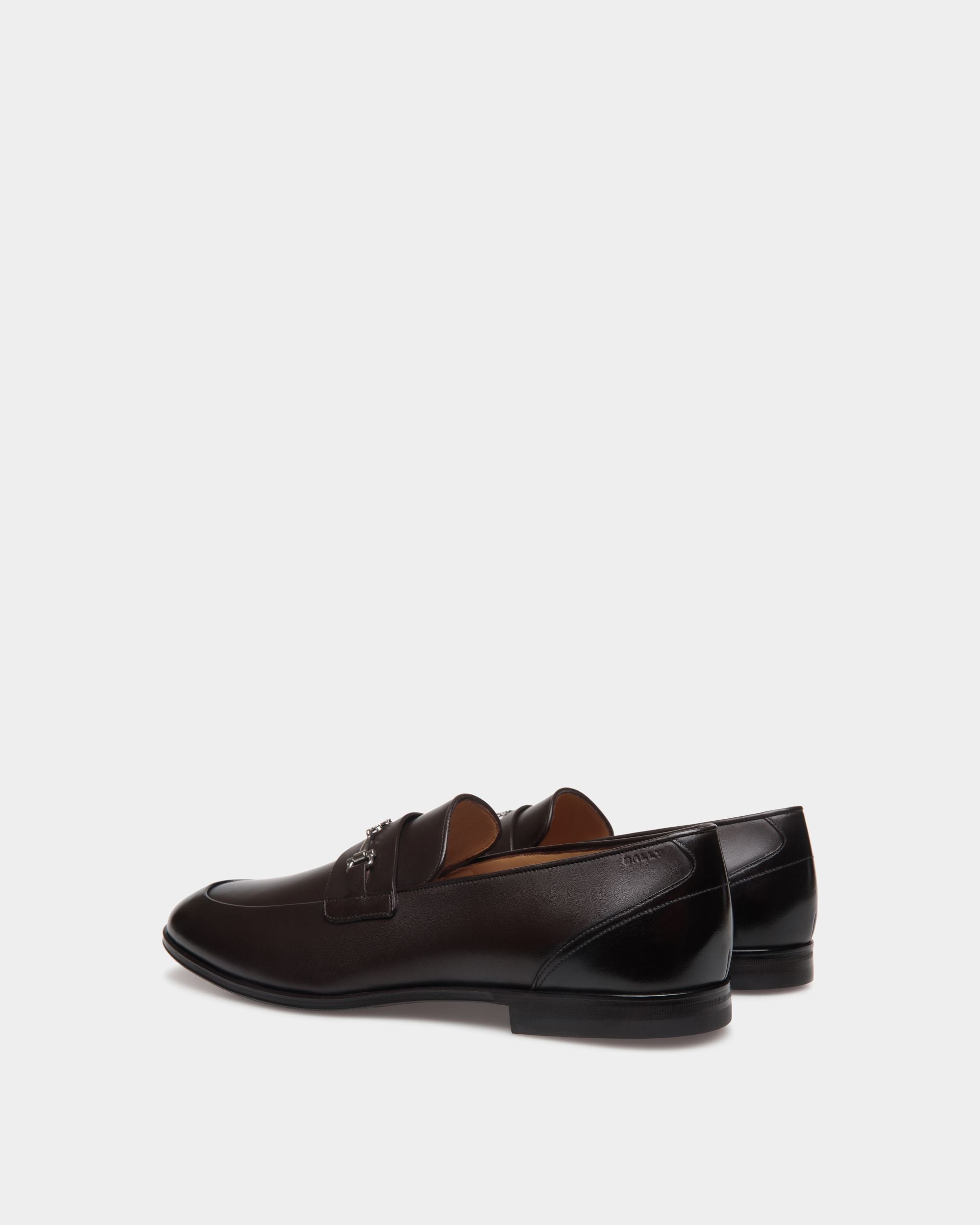 Mocassino Westminster In Pelle Color Ebano - Uomo - Bally - 04