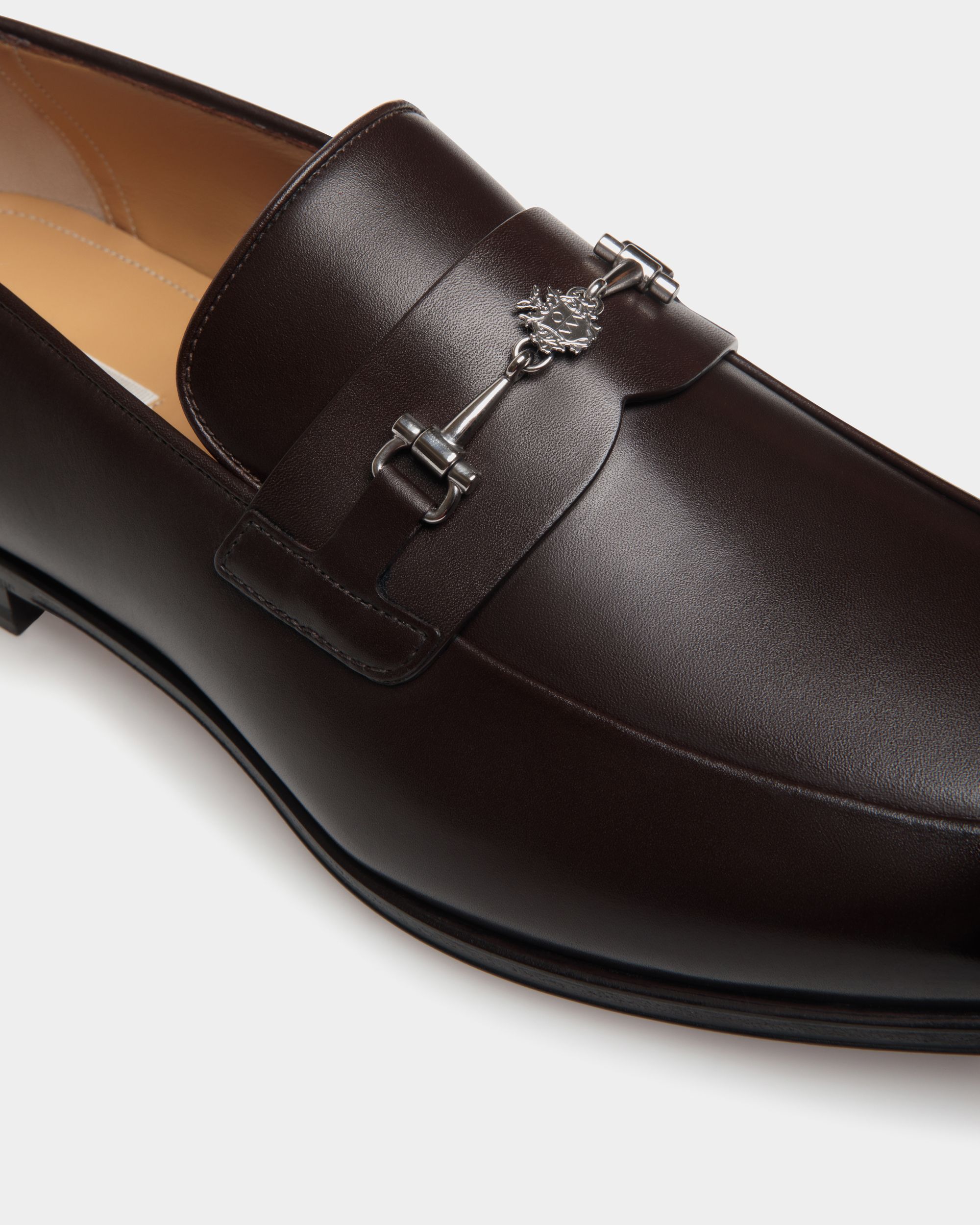 Mocassino Westminster In Pelle Color Ebano - Uomo - Bally - 06