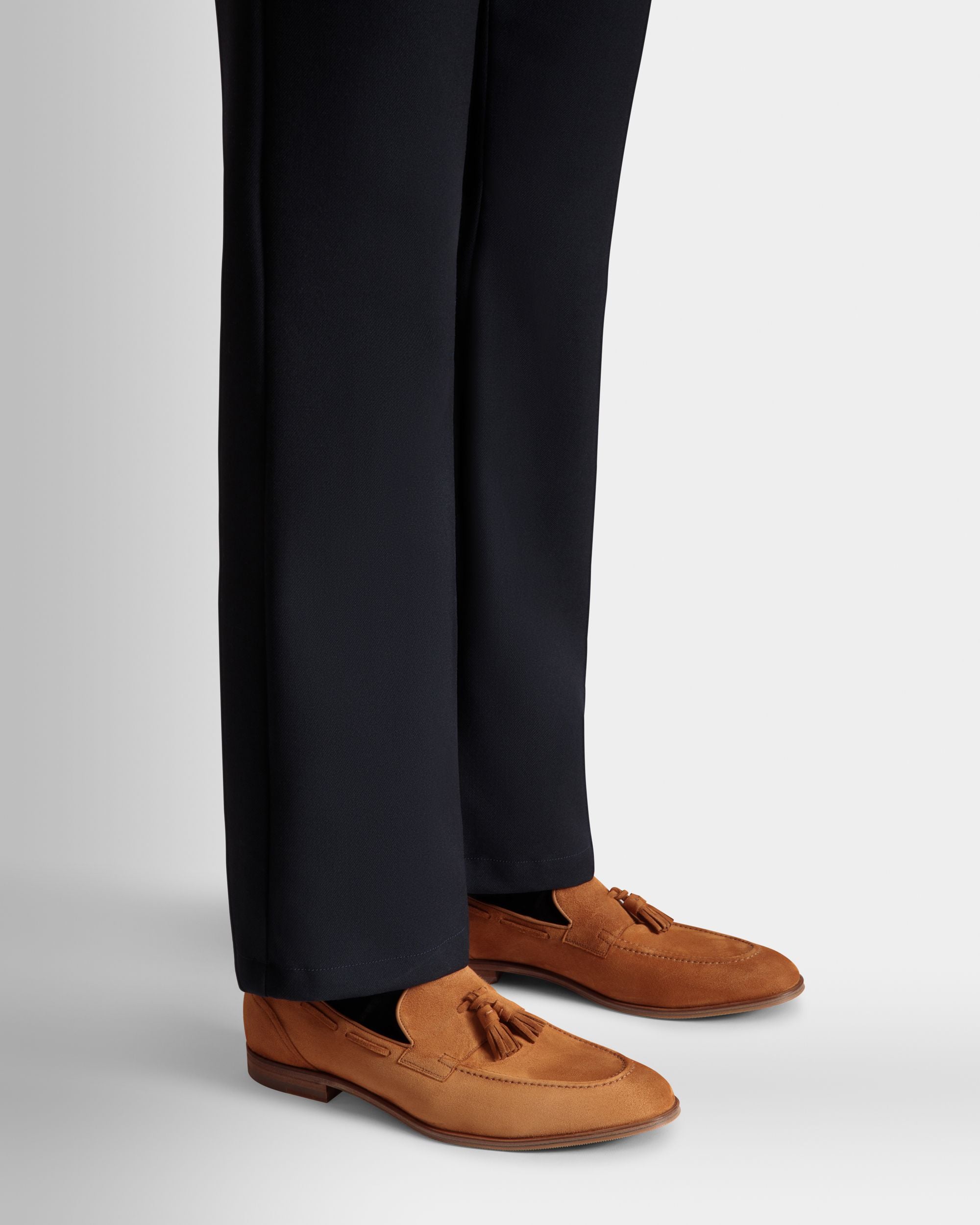 Mocassino Westminster In Pelle Scamosciata Marrone - Uomo - Bally - 02
