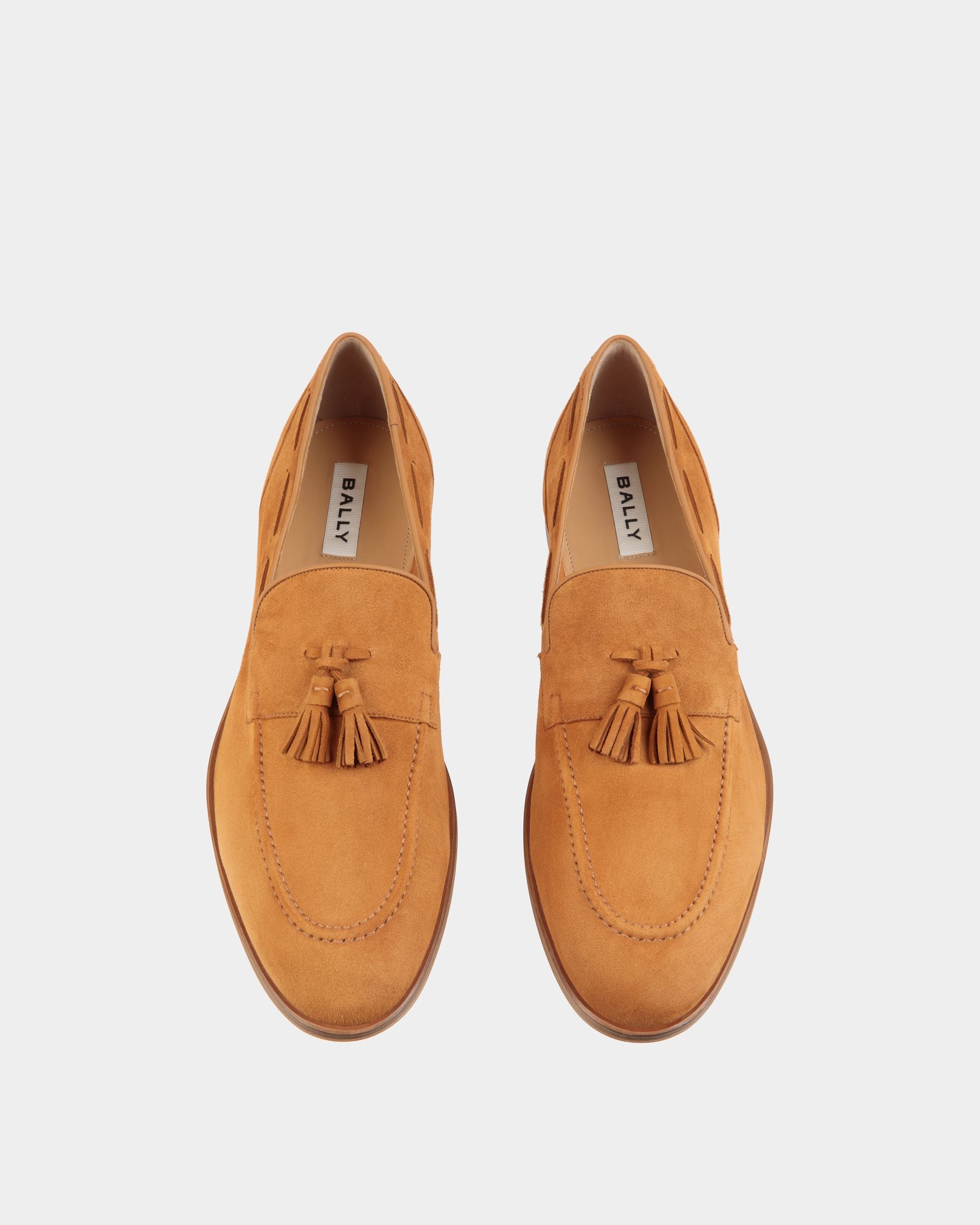 Mocassino Westminster In Pelle Scamosciata Marrone - Uomo - Bally - 05