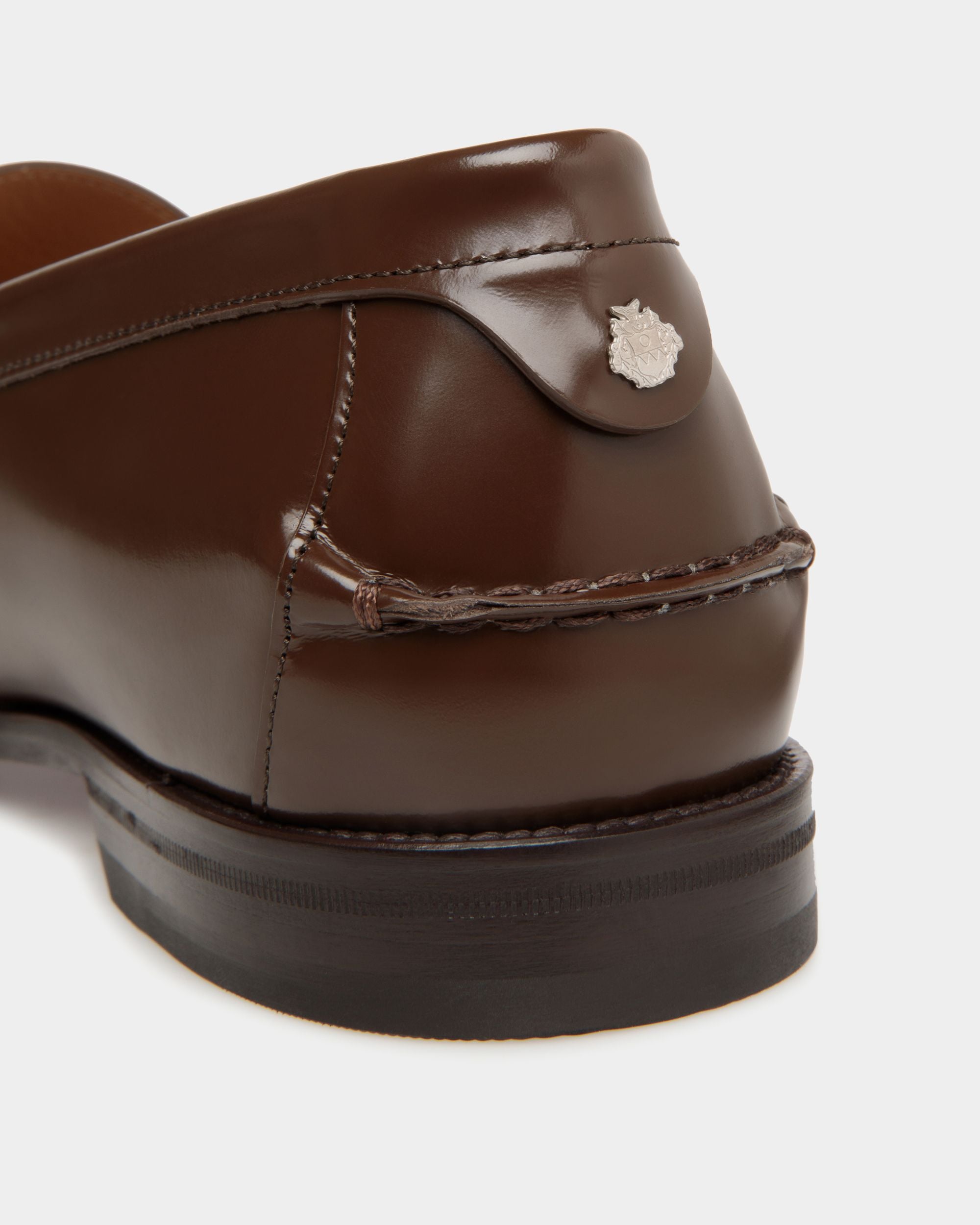 Mocassino Capitol In Pelle Color Ebano - Uomo - Bally - 06