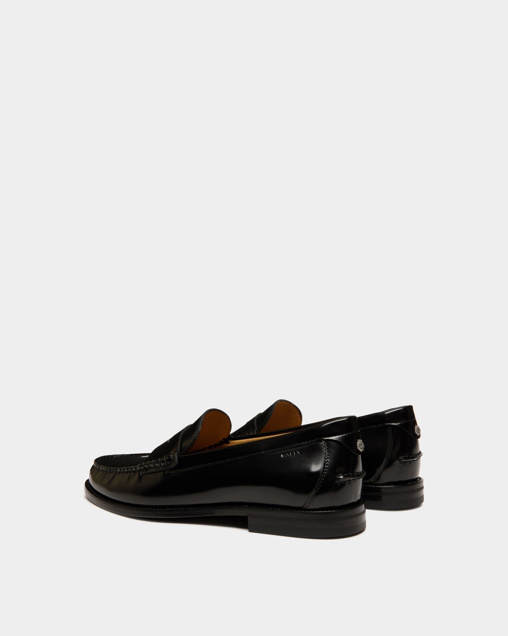 Mocassino Capitol In Pelle Nera - Uomo - Bally - 03