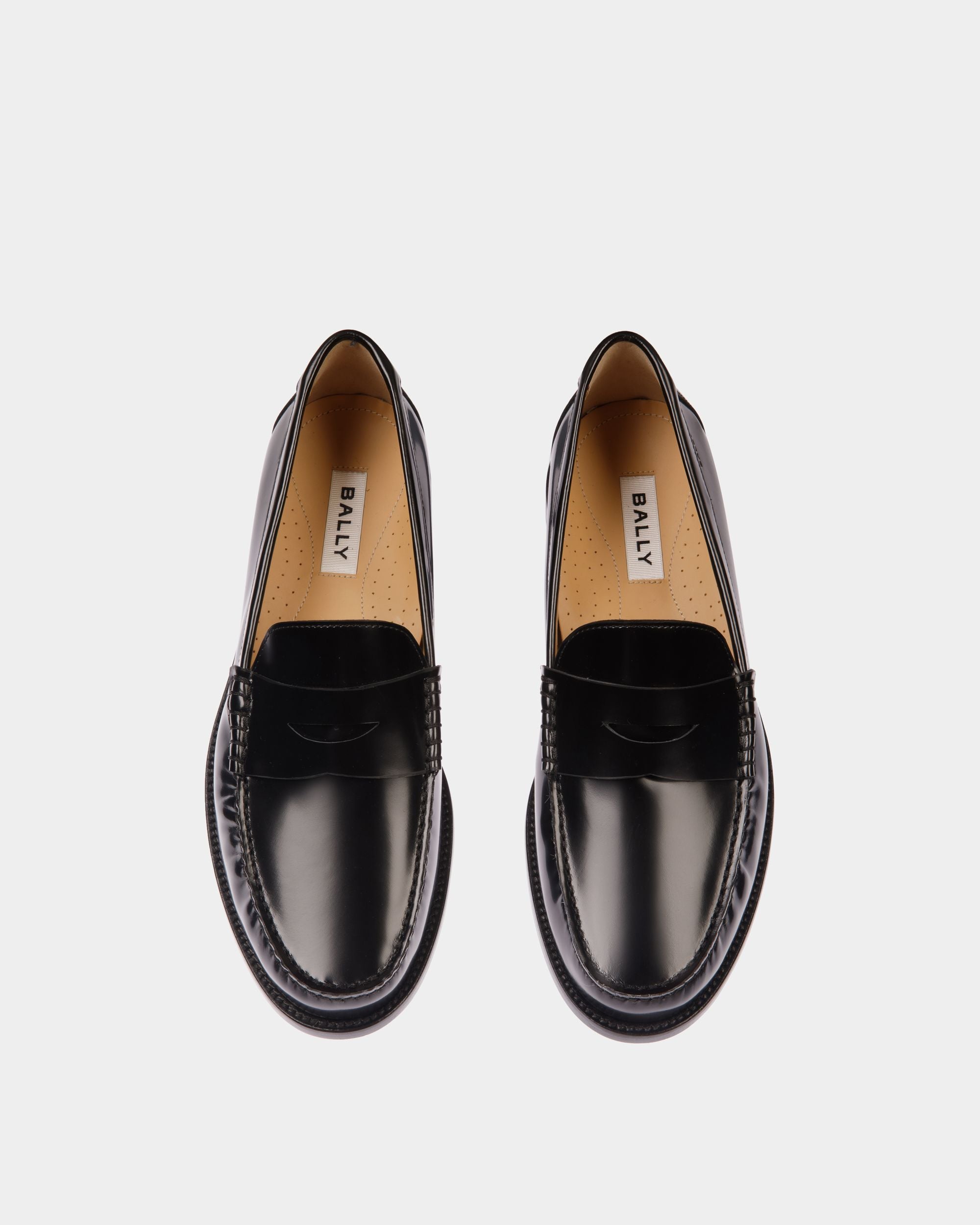 Mocassino Capitol In Pelle Nera - Uomo - Bally - 04