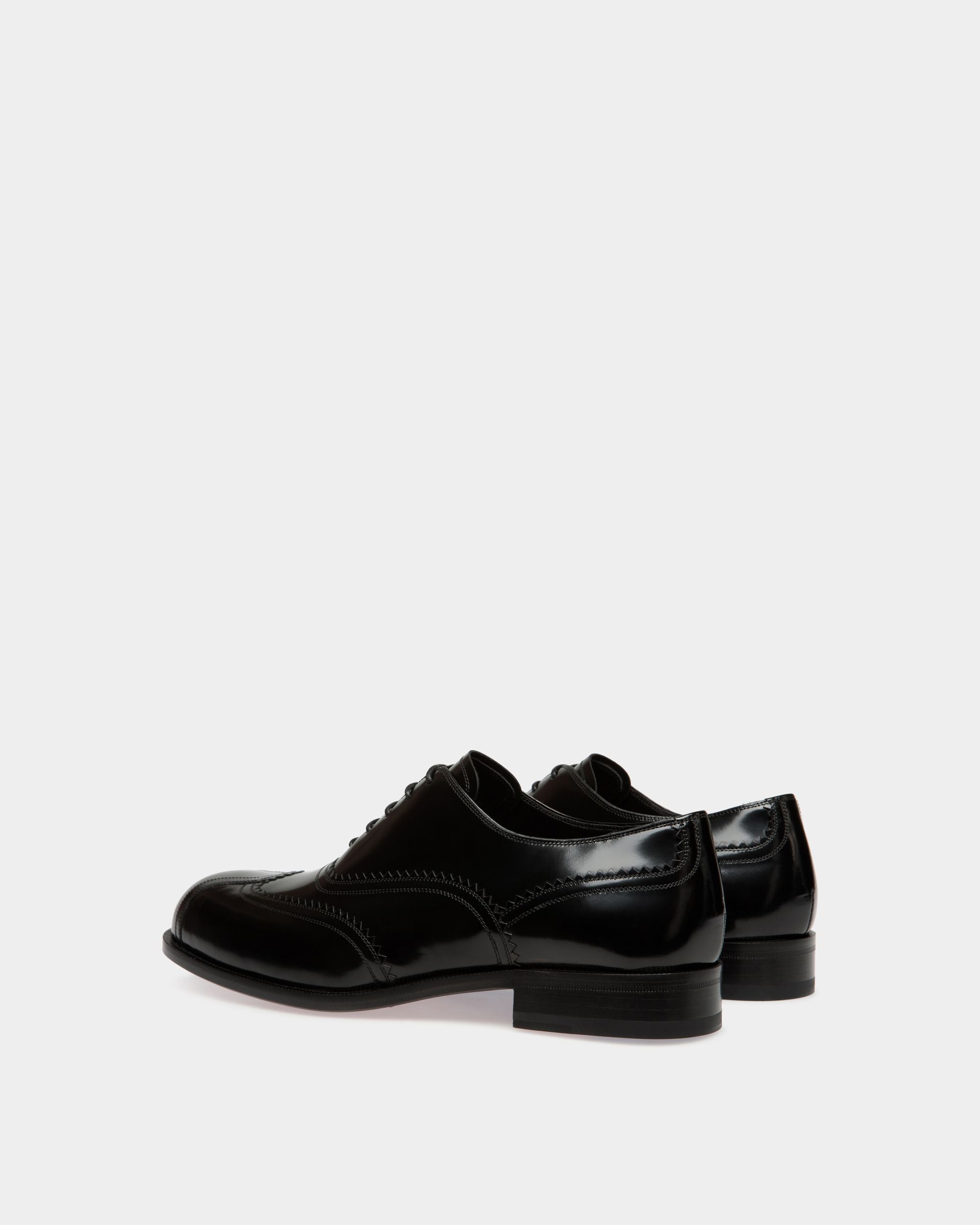 Scarpa Oxford Spiegel In Pelle Nera - Uomo - Bally - 03
