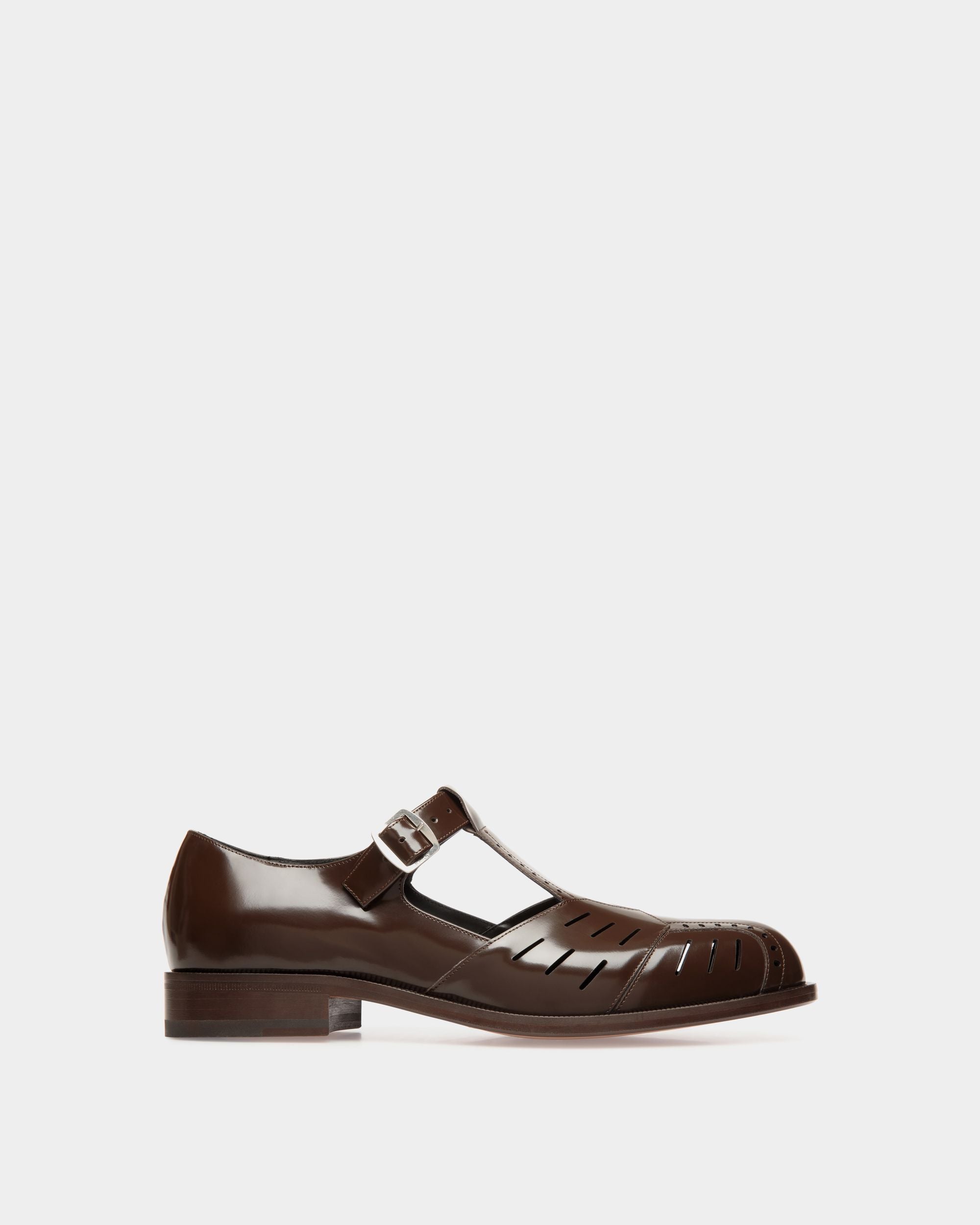 Sandalo Spiegel In Pelle Marrone - Uomo - Bally - 01
