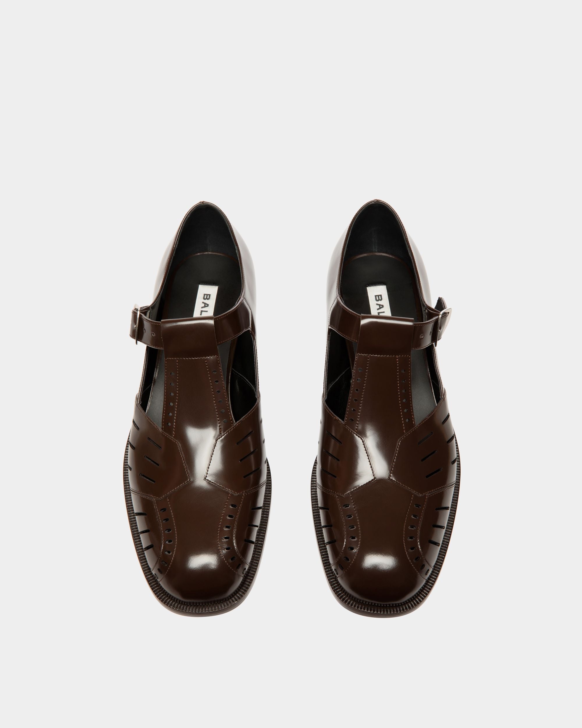 Sandalo Spiegel In Pelle Marrone - Uomo - Bally - 04