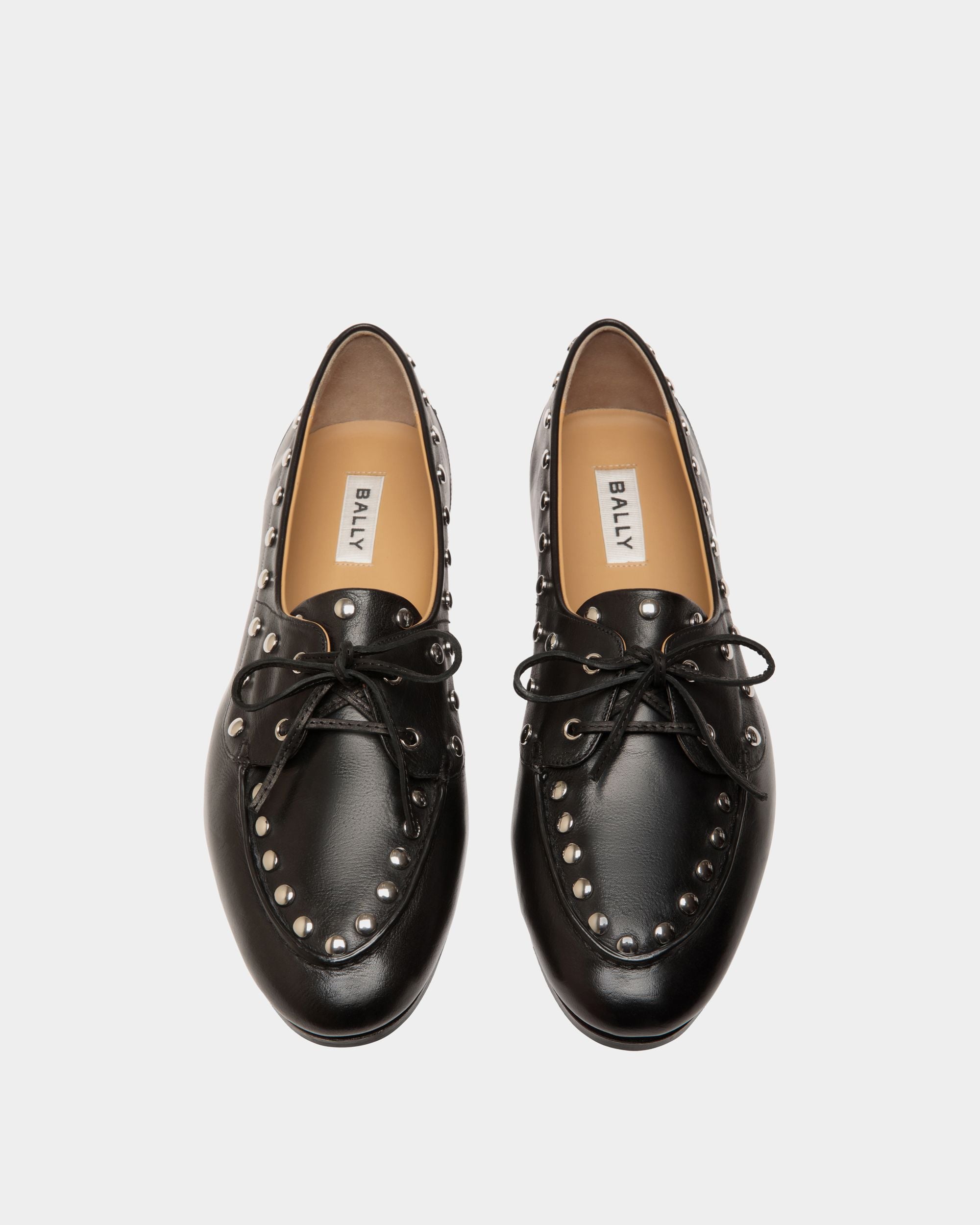 Mocassino Plume In Pelle Nera - Uomo - Bally - 04