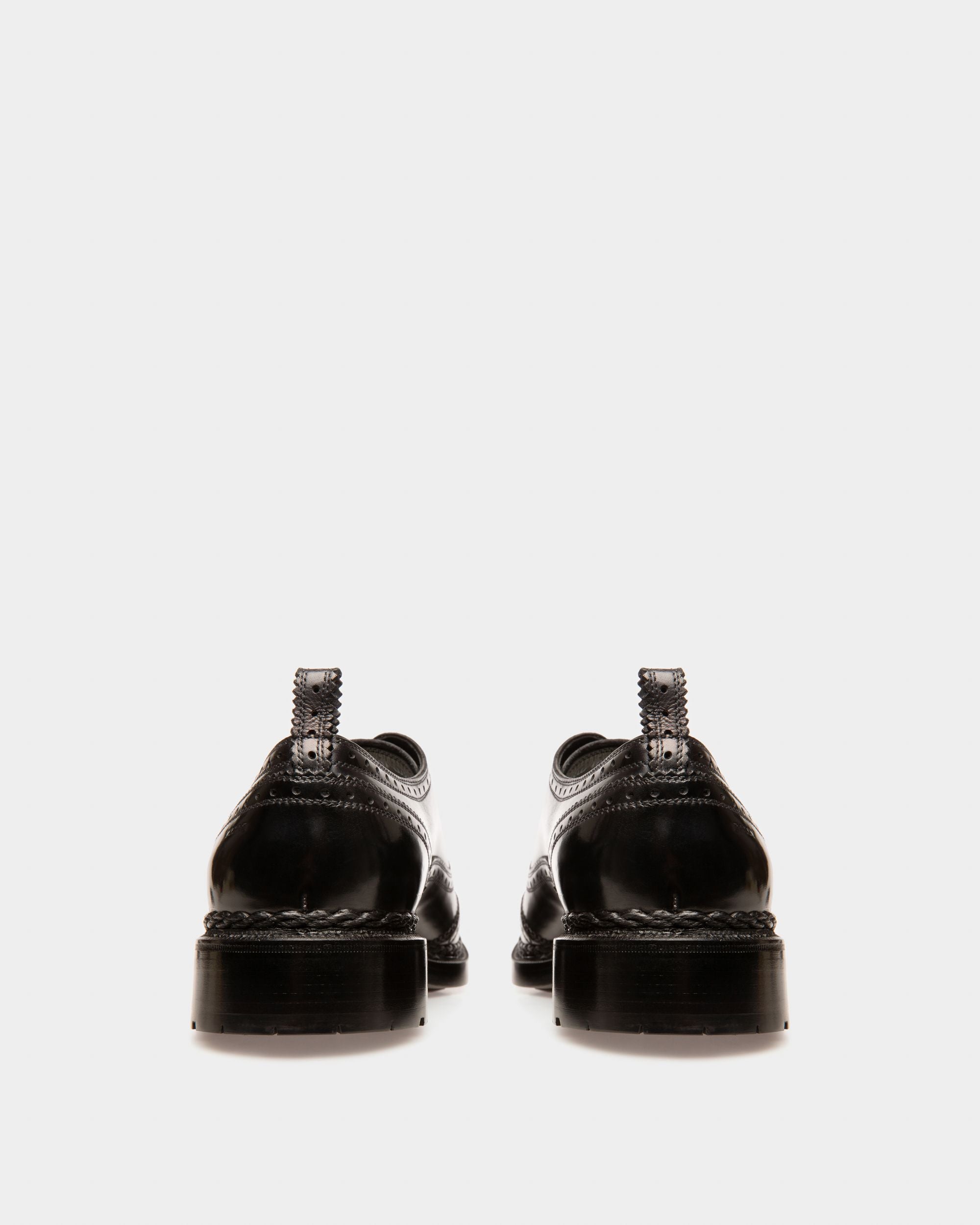 Oliver Scarpe Modello Oxford In Pelle Nera - Uomo - Bally - 04