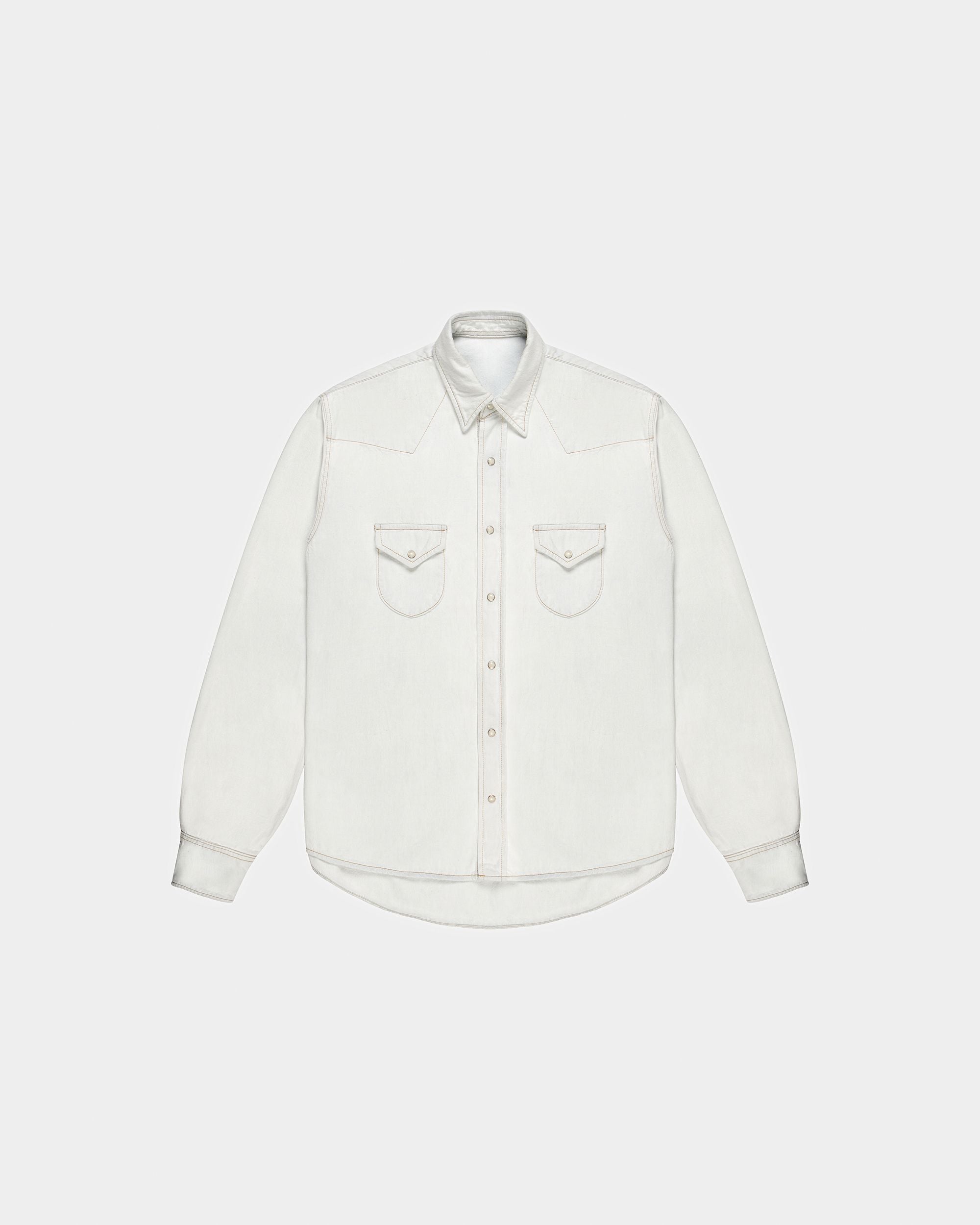 Camicia A Manica Lunga In Cotone - Uomo - Bally - 01