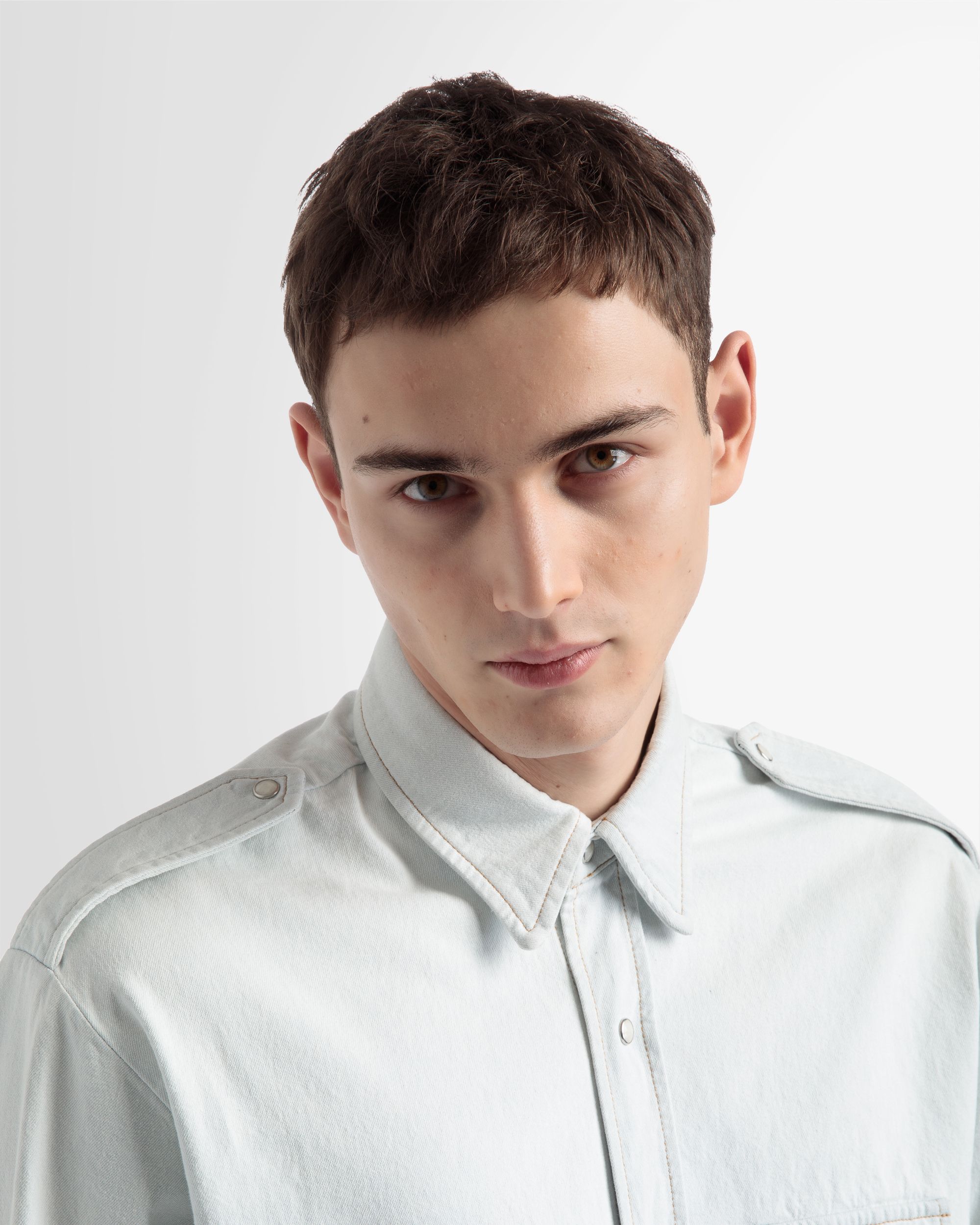Camicia A Manica Lunga In Cotone - Uomo - Bally - 04