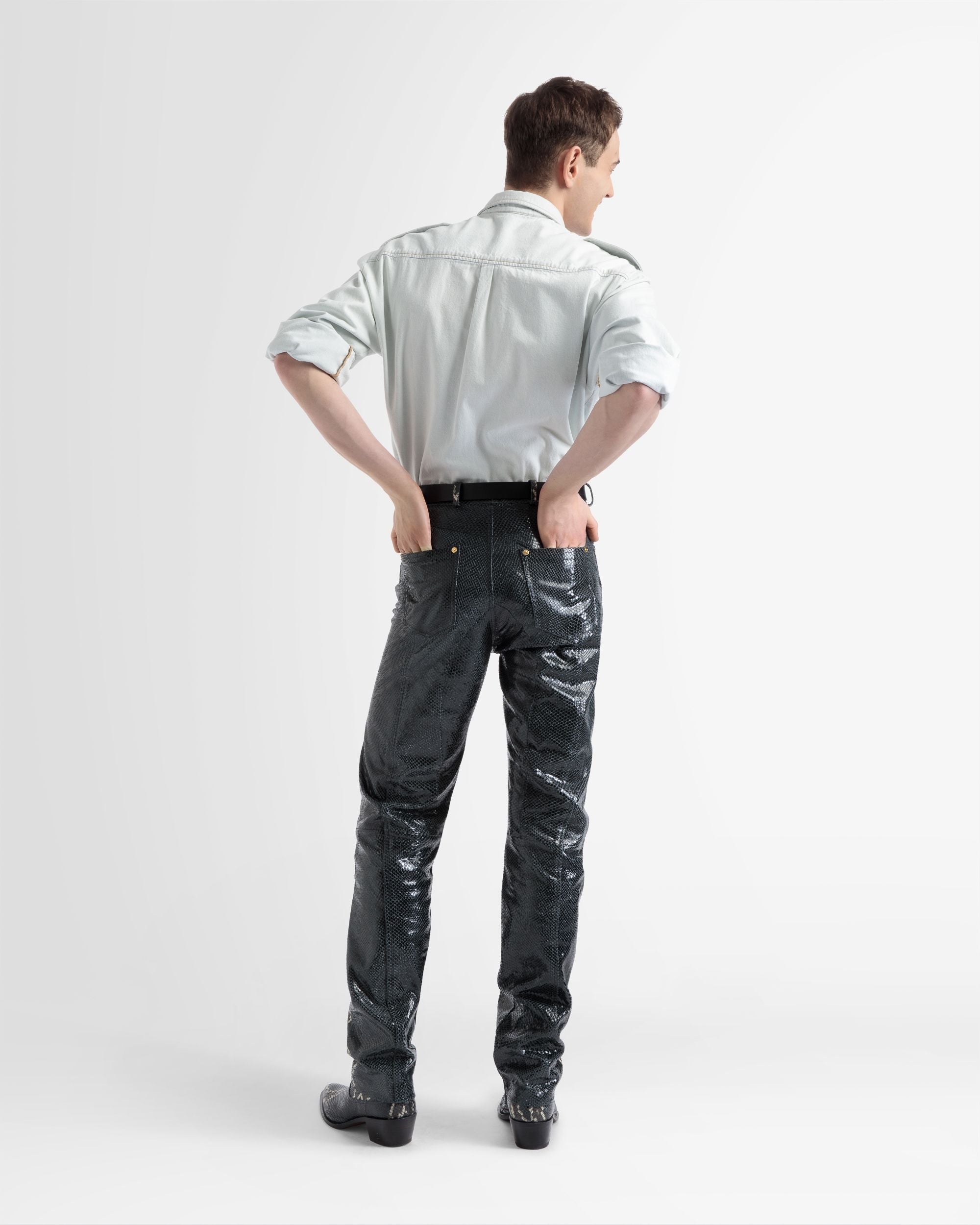 Camicia A Manica Lunga In Cotone - Uomo - Bally - 06
