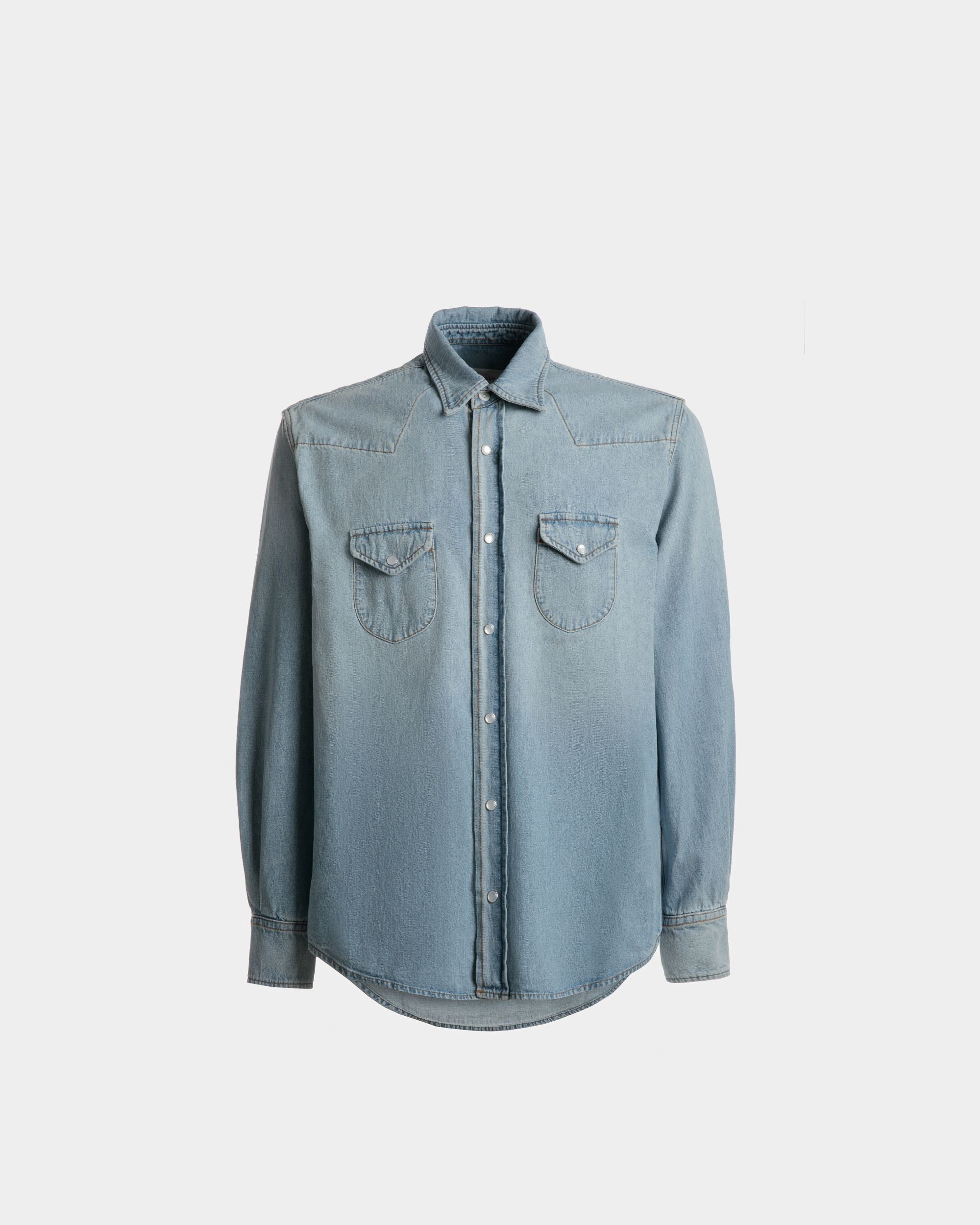 Camicia Da Cowboy In Denim - Uomo - Bally - 01