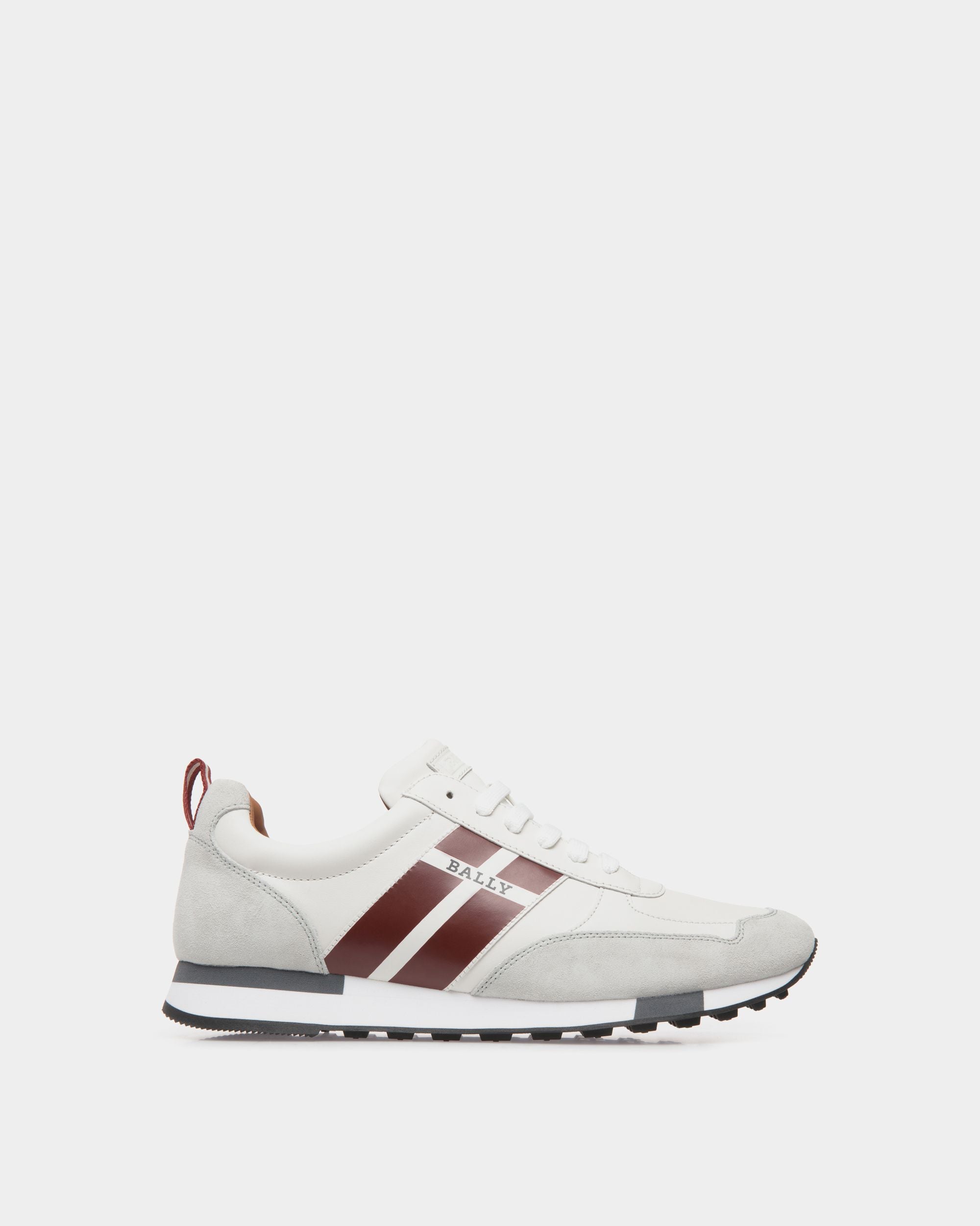 Sneaker In Pelle Bianca - Uomo - Bally - 01