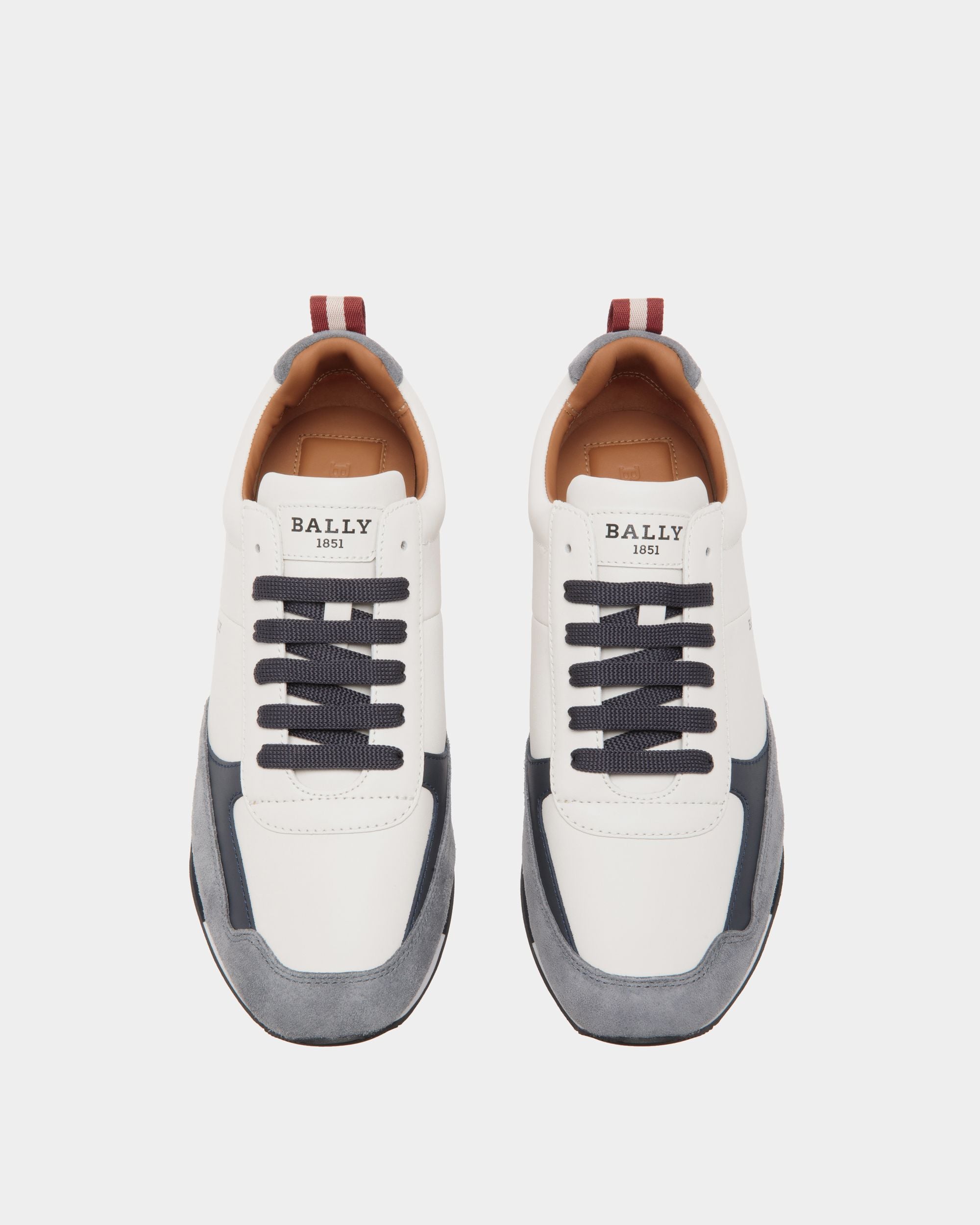 Sneaker In Pelle Bianca - Uomo - Bally - 04
