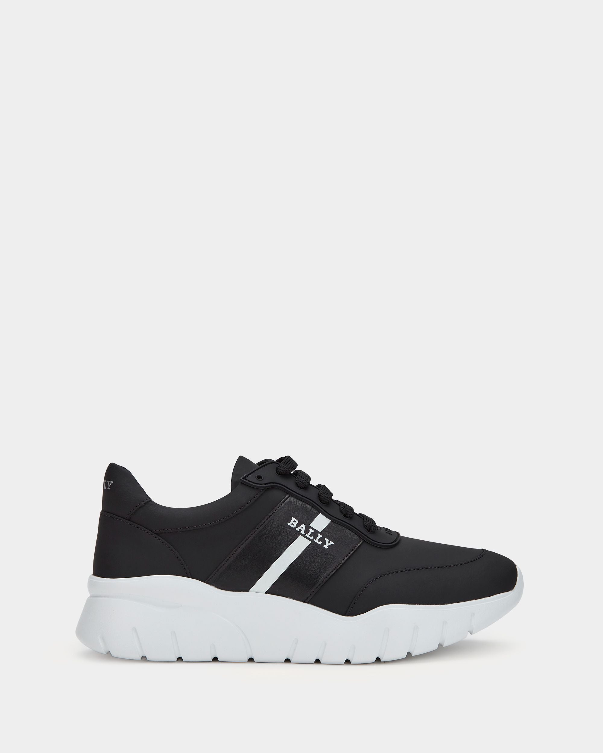 Sneaker In Pelle Nera - Uomo - Bally - 01