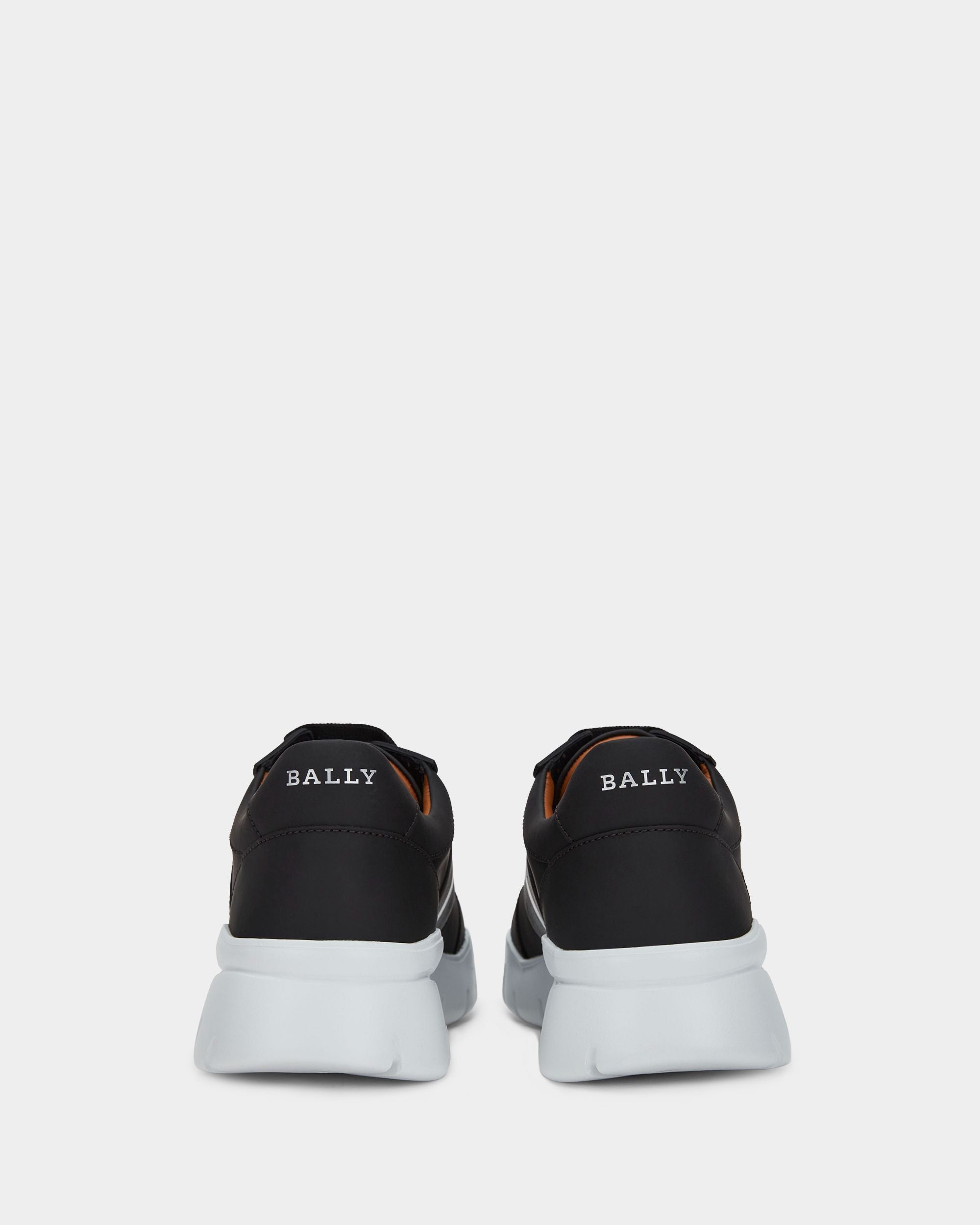 Sneaker In Pelle Nera - Uomo - Bally - 02