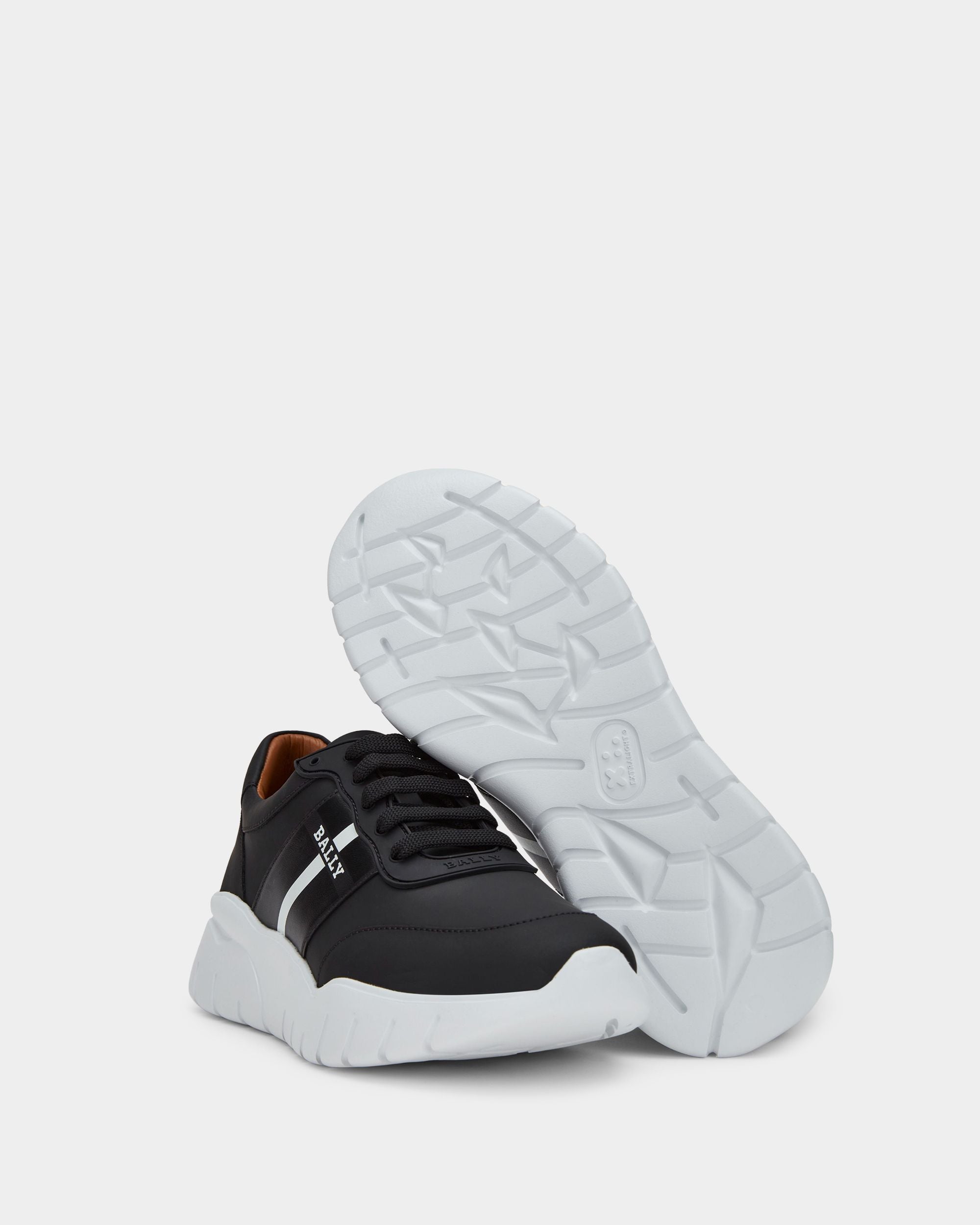Sneaker In Pelle Nera - Uomo - Bally - 03
