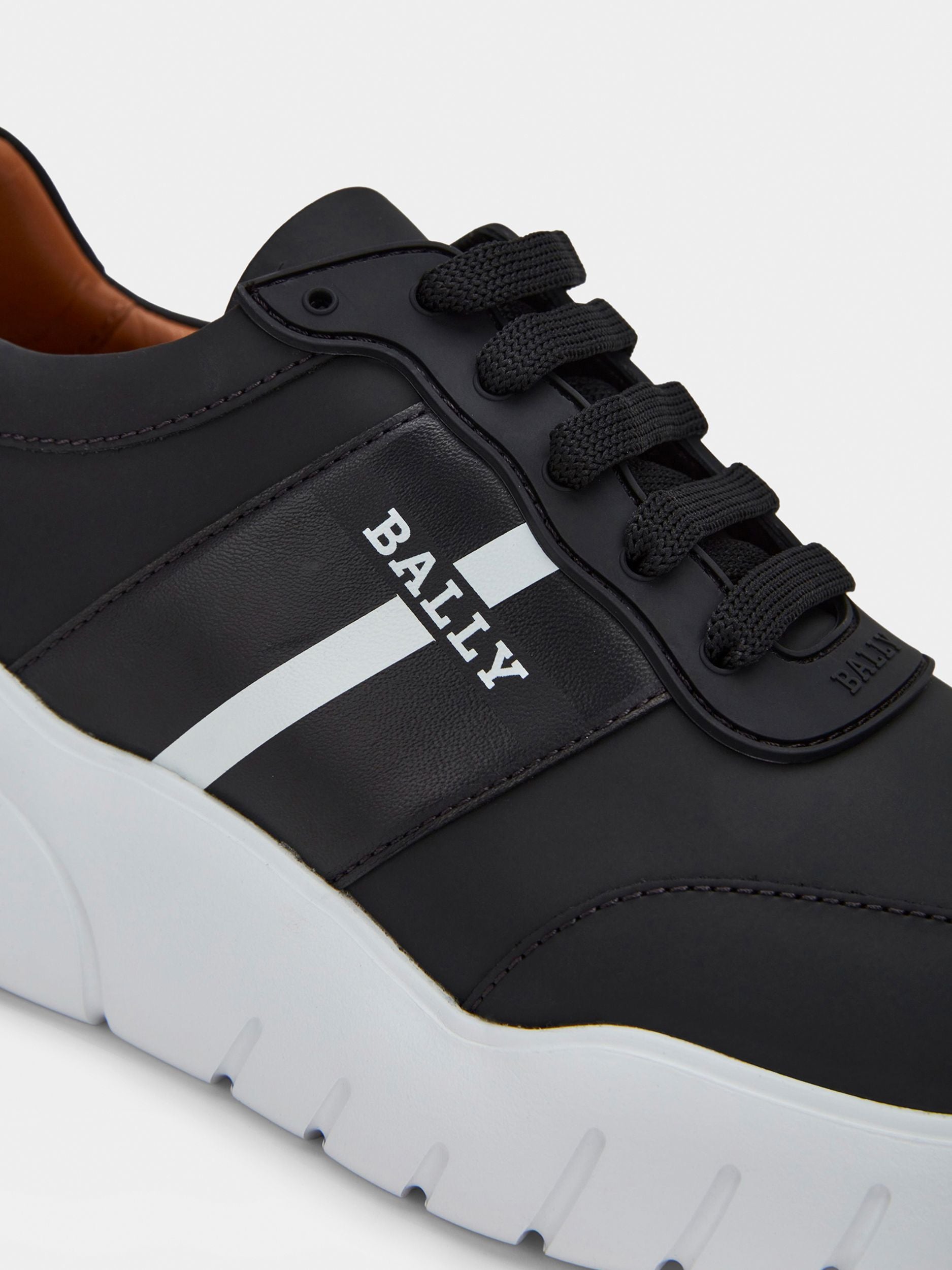 Sneaker In Pelle Nera - Uomo - Bally - 04