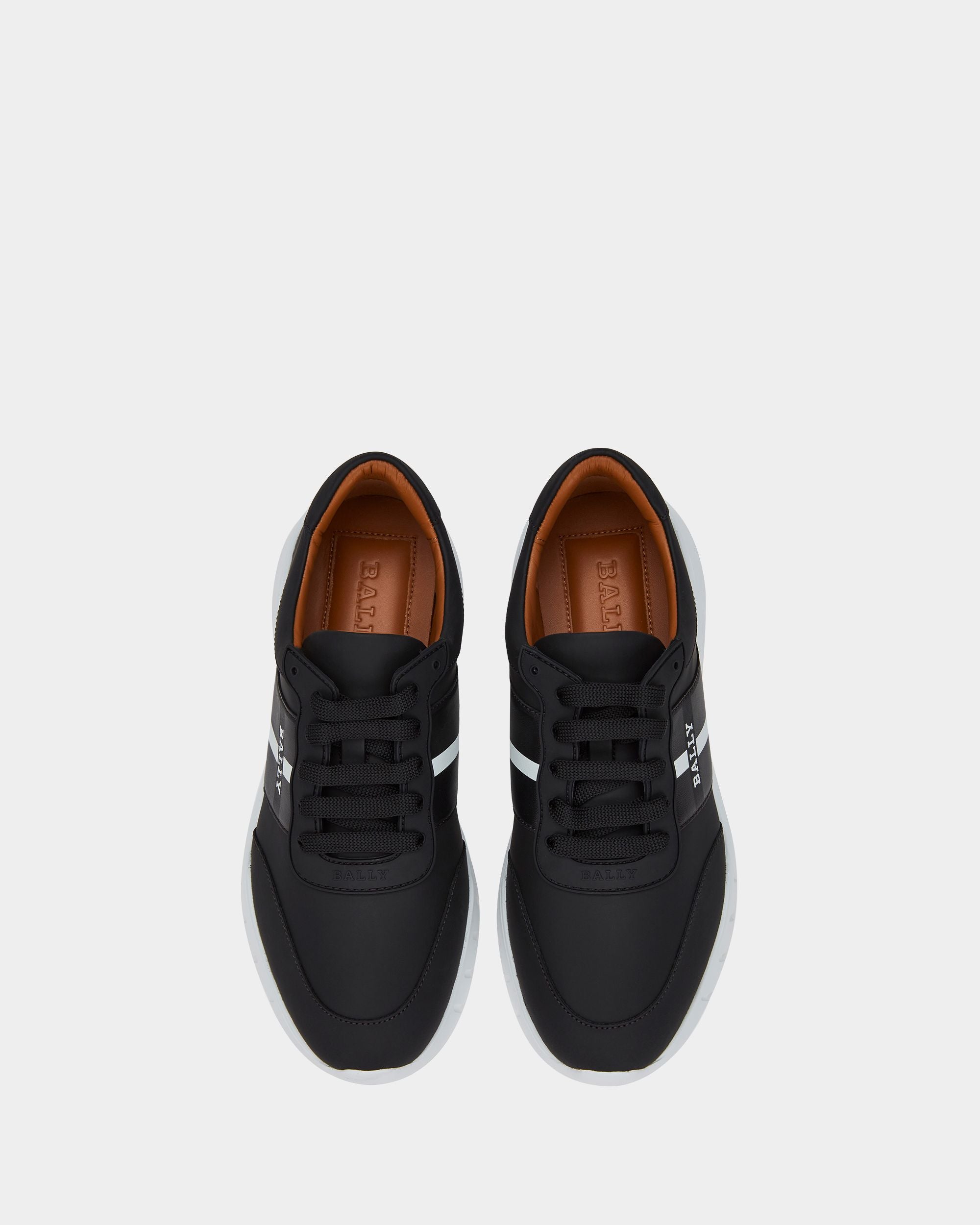 Sneaker In Pelle Nera - Uomo - Bally - 05