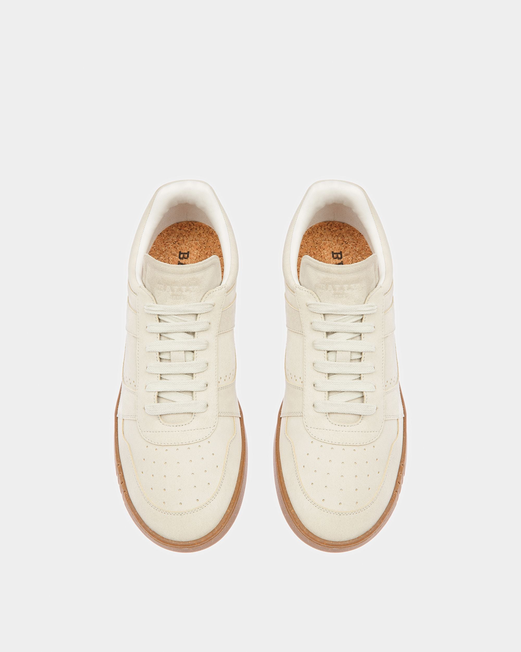 Weky Sneaker In Pelle Bianco Cipria - Uomo - Bally - 02
