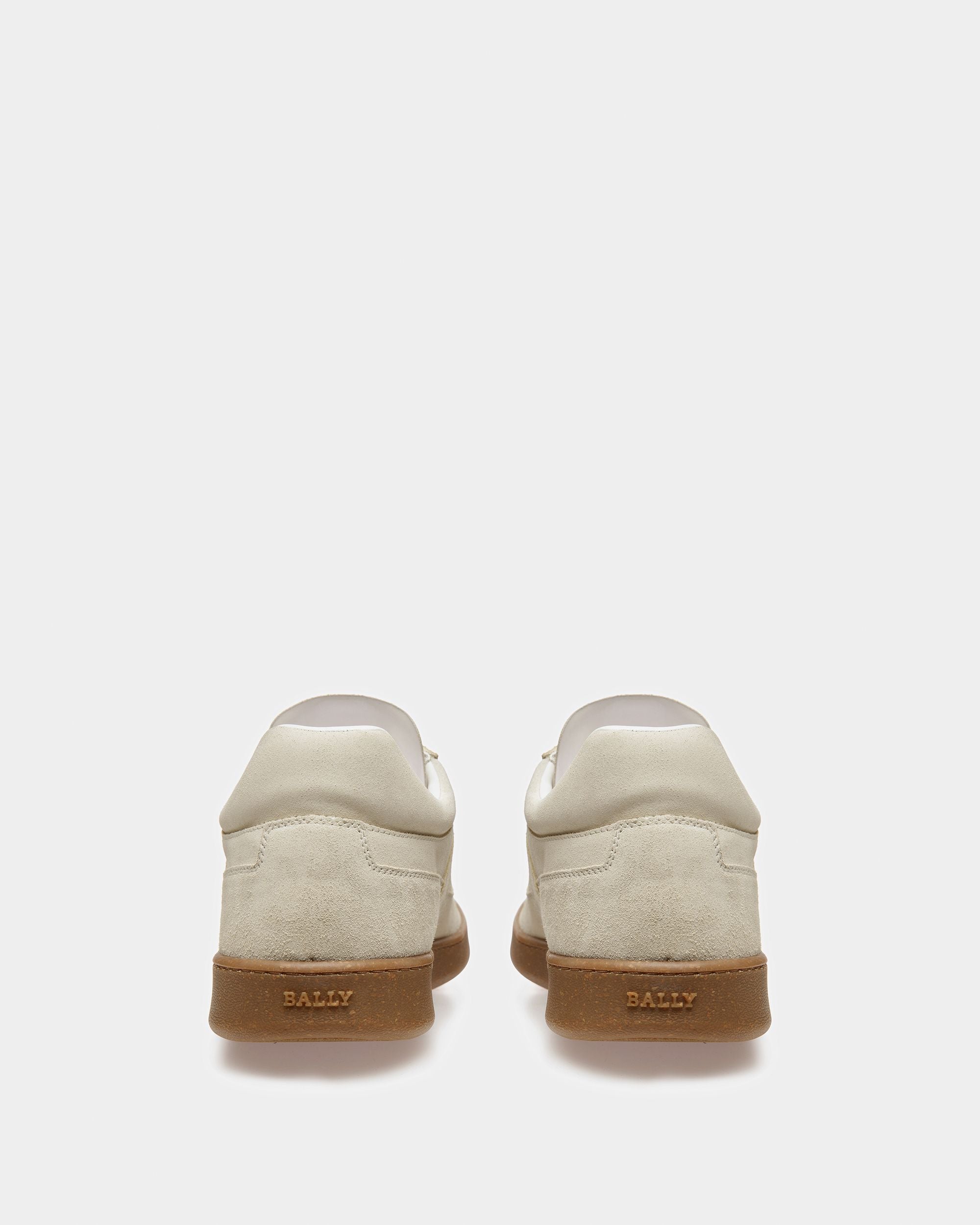Weky Sneaker In Pelle Bianco Cipria - Uomo - Bally - 04