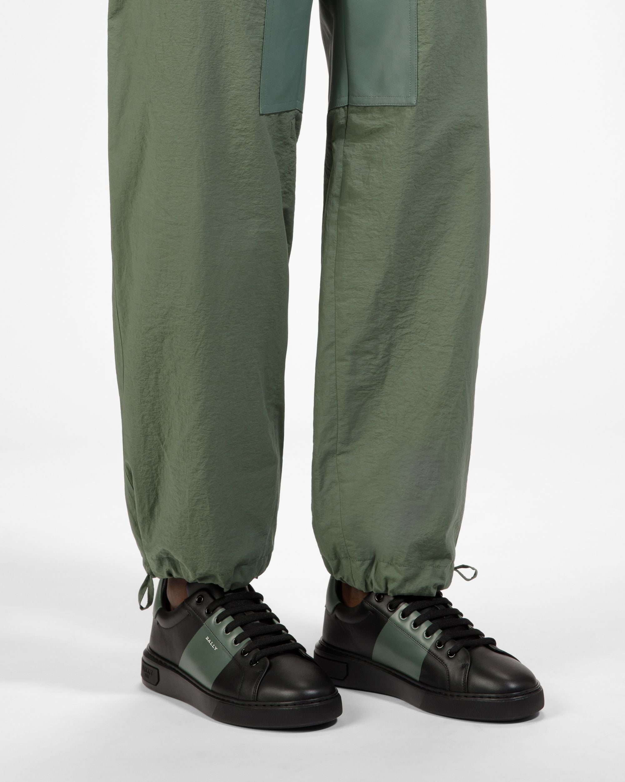 Mitty Sneaker In Pelle Nera E Verde - Uomo - Bally - 03